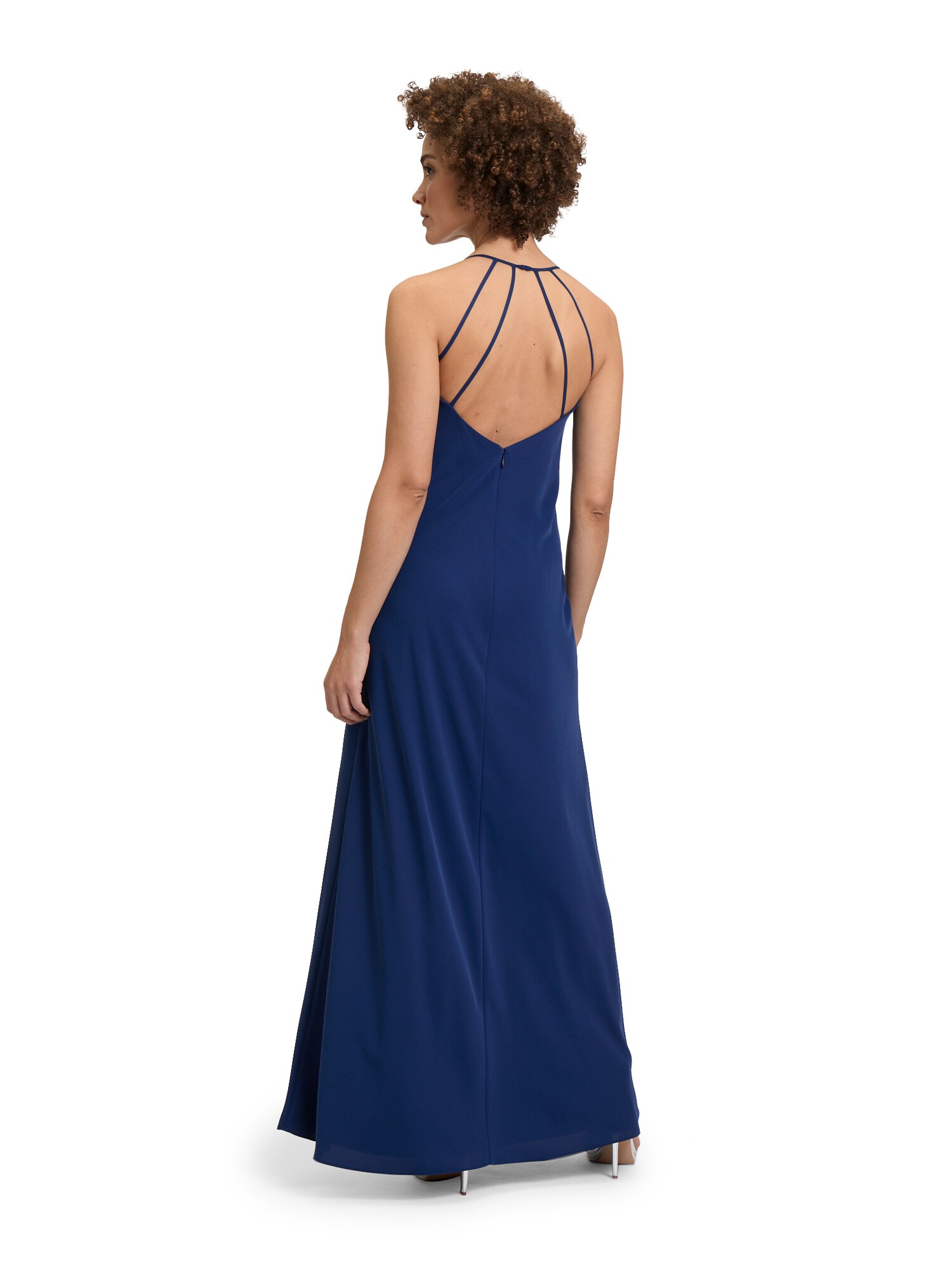 Thumbnail - Abendkleid mit Wasserfallausschnitt