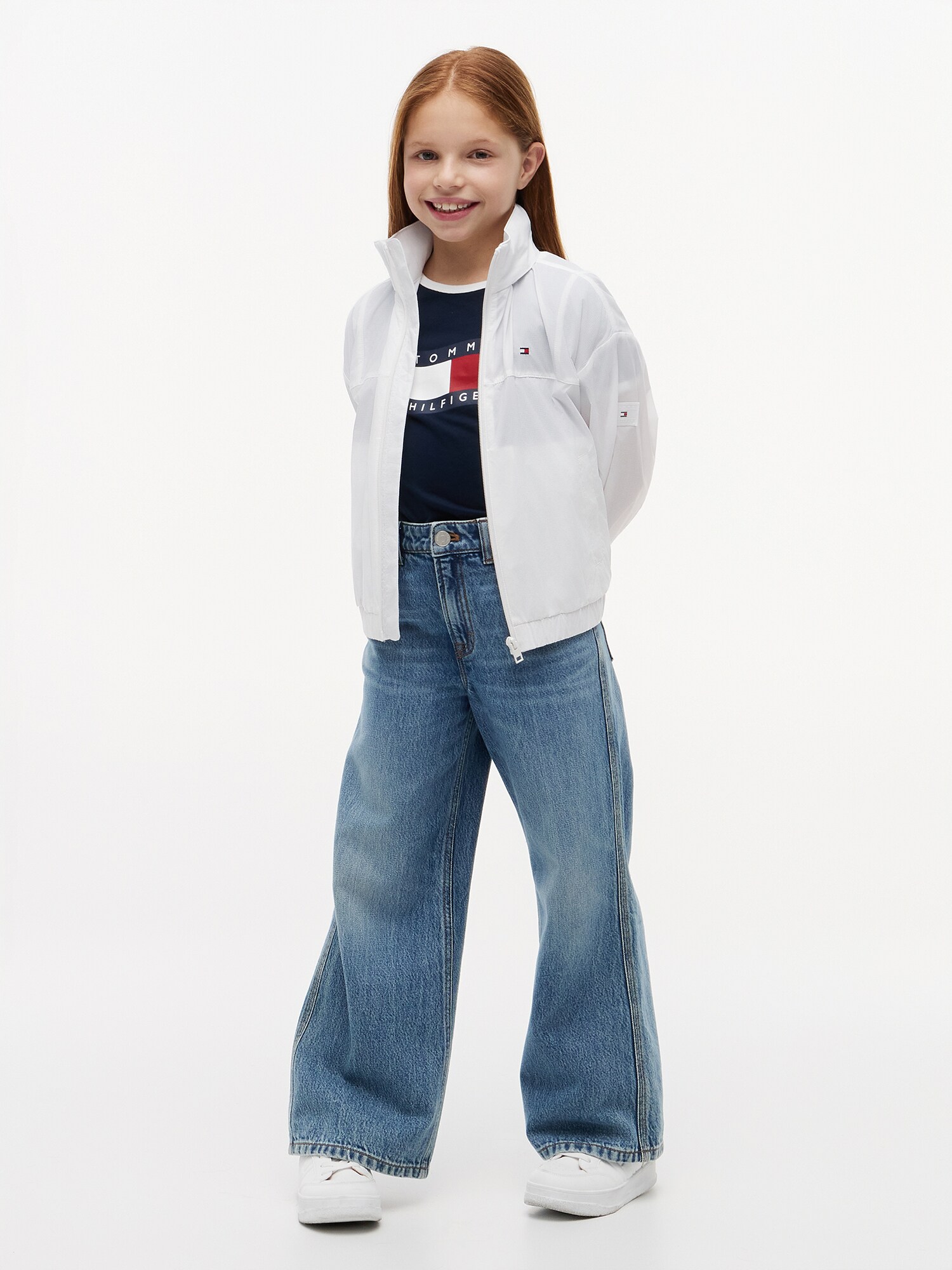 TOMMY HILFIGER Prechodná bunda  biela (obrázok 3)