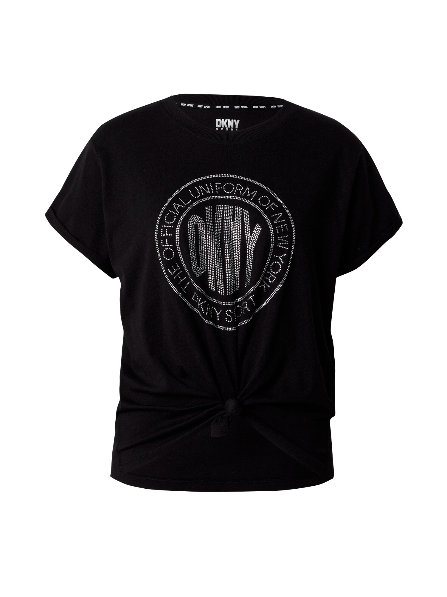 DKNY Performance Funkcionalna majica  črna