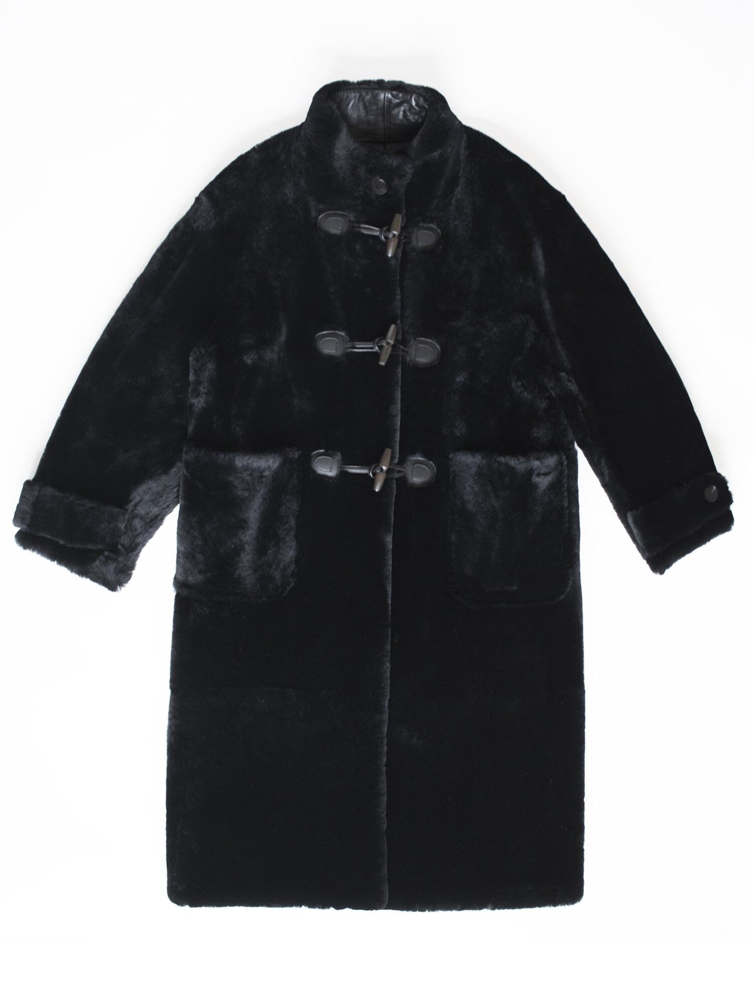 Just things we like Abrigo de invierno 'Saki'  negro