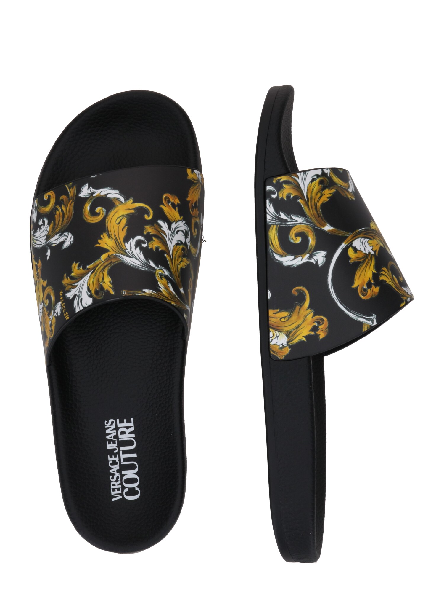 Versace Jeans Couture Papucs  sárga / fekete / piszkosfehér termék 2. képe