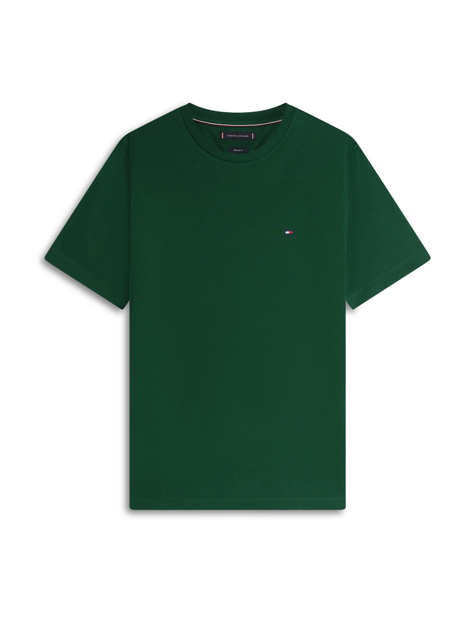 TOMMY HILFIGER Majica 'ESS SEASONAL' tamno zelena
