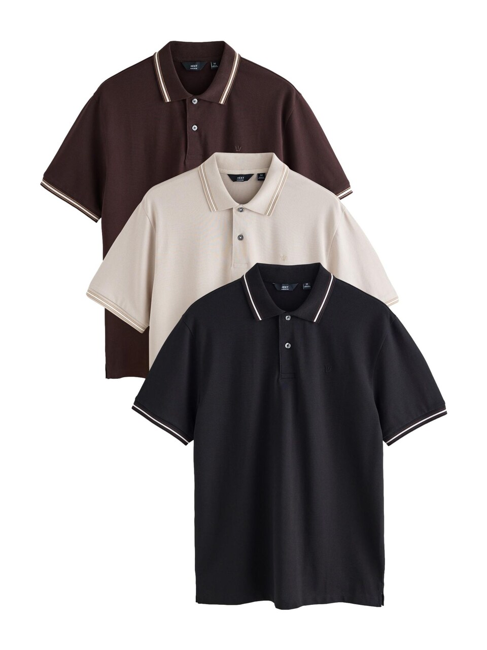 T-shirt ecru / choklad