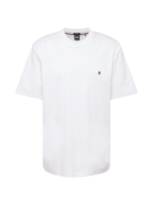 Boss Shirt ‘Taut’ Zwart / Wit