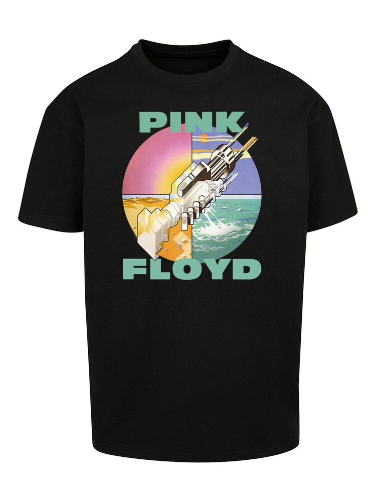 F4NT4STIC Shirt 'Pink Floyd Wish You Were Here Rock Band Album' Herren Größe XL mischfarben / schwarz