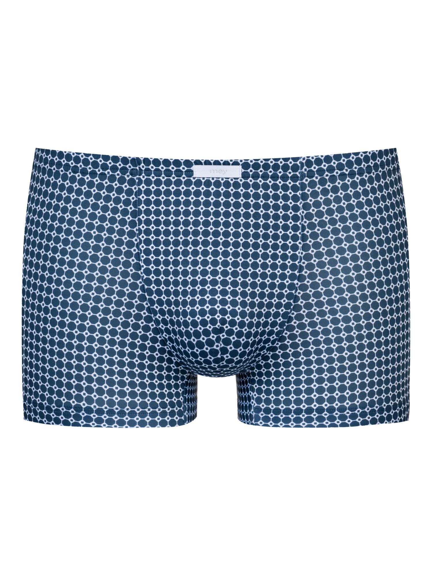 Mey Boxershorts 'Simple Blue' Navy / Lichtblauw