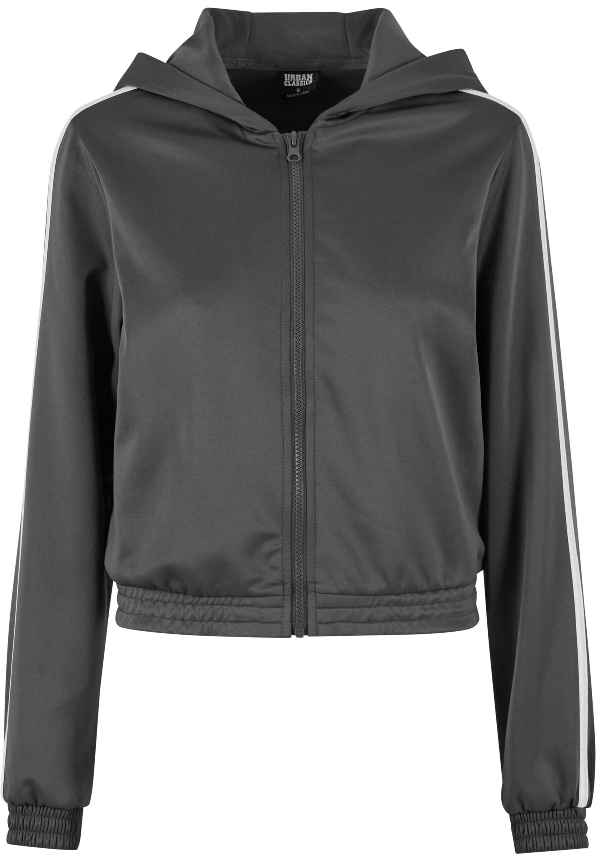 Urban Classics Träningsjacka ' ' grå denim dam