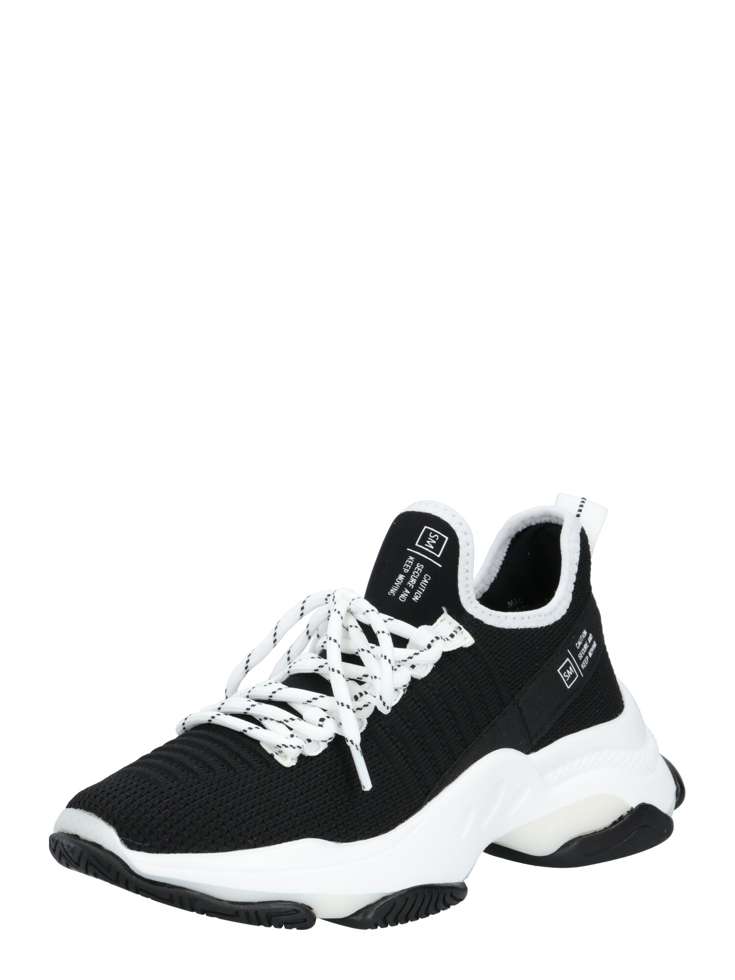 STEVE MADDEN Sportbačiai be auliuko 'MAC'  balta / juoda