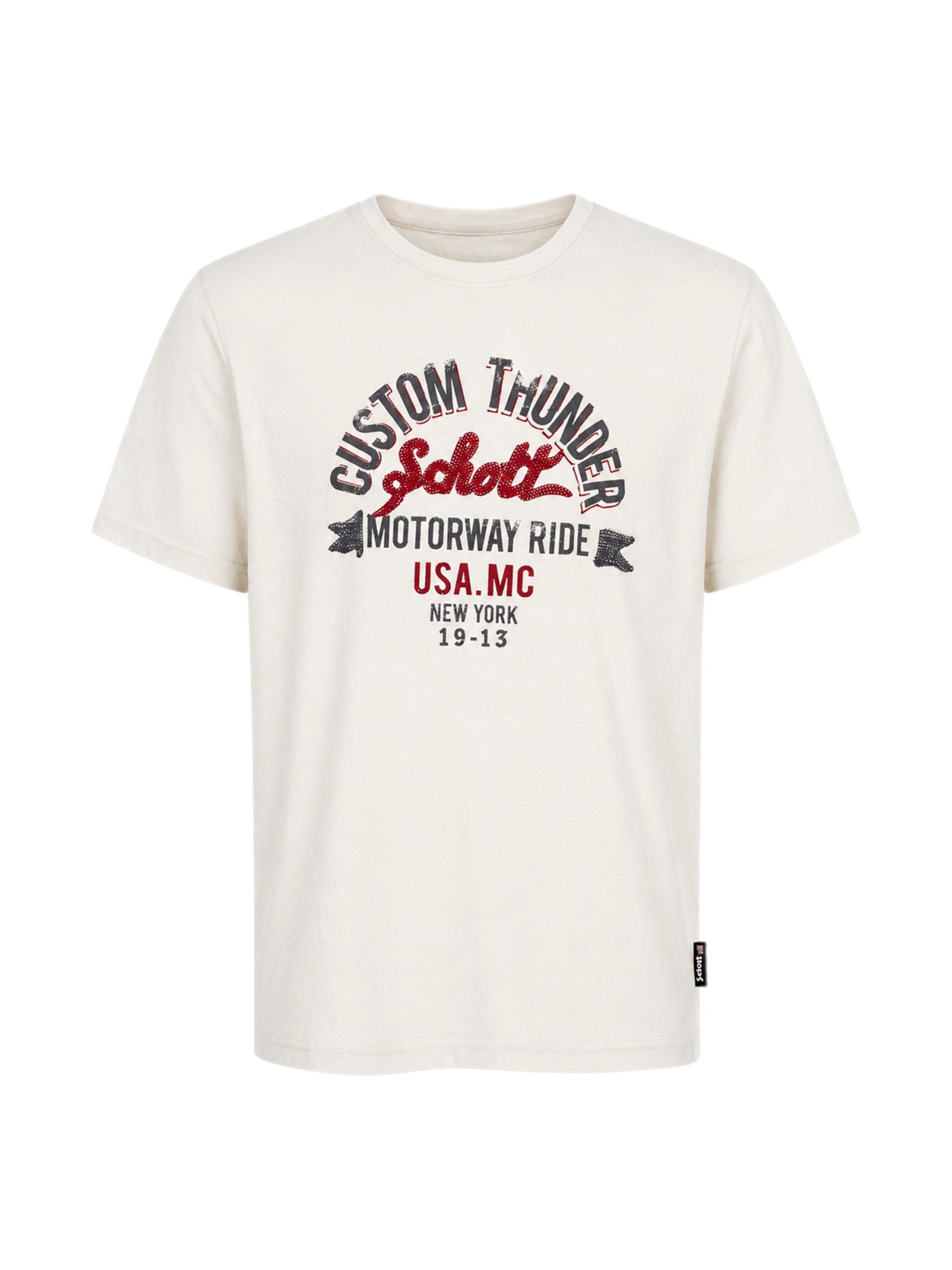 Schott NYC T-shirt blandade färger herr
