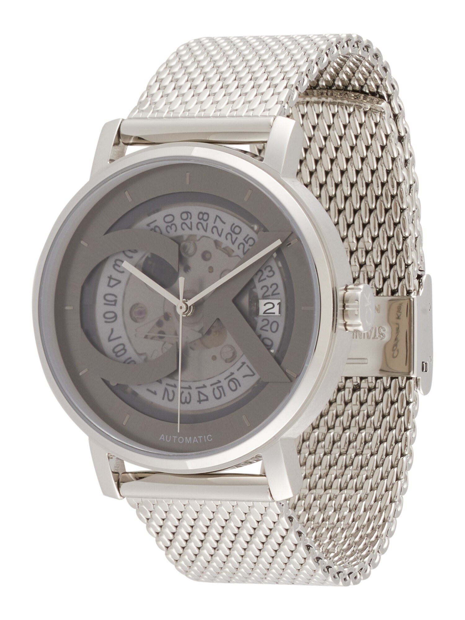 Calvin Klein Analógové hodinky 'ICONIC'  strieborná