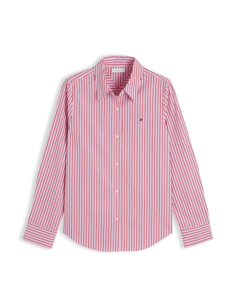 Blus rosa / röd / svart