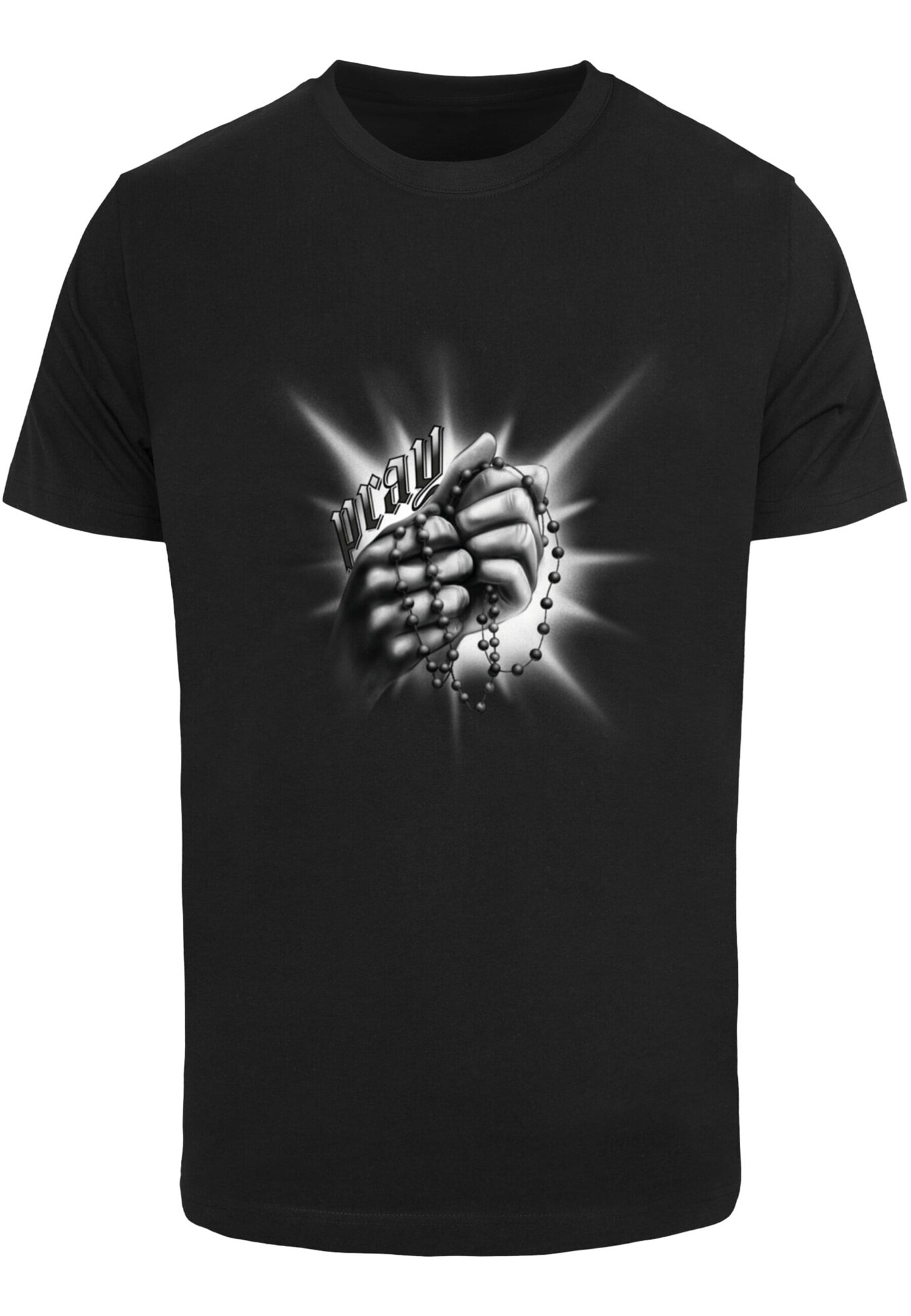 Thumbnail - T-Shirt 'Praying Hands Rosary'