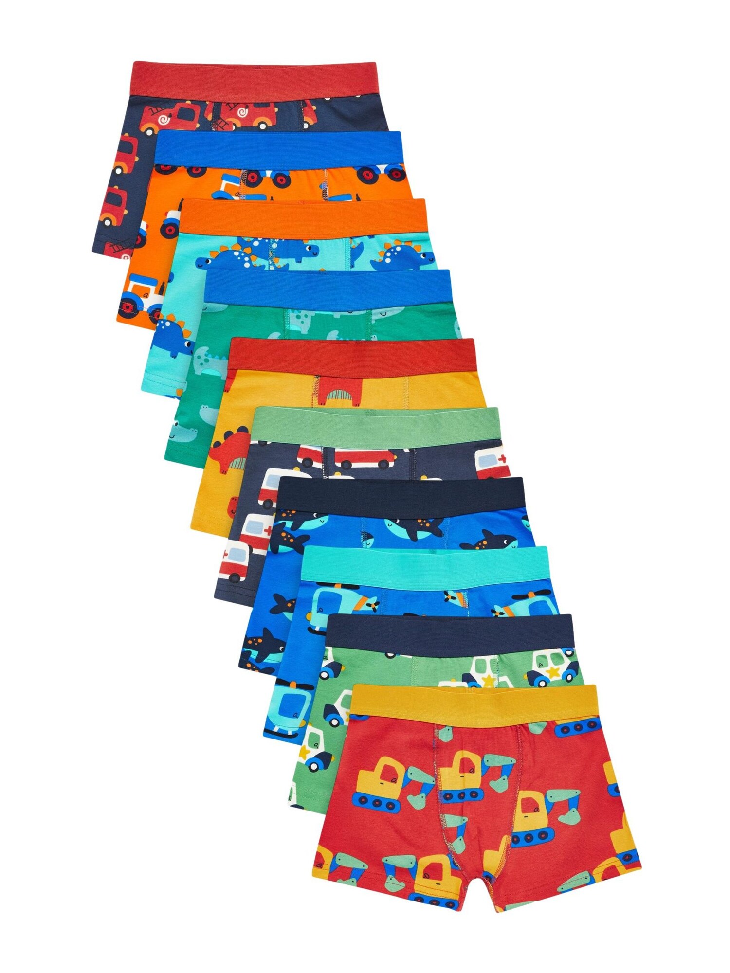 Next Chiloţi  bleumarin / verde / portocaliu / roșu