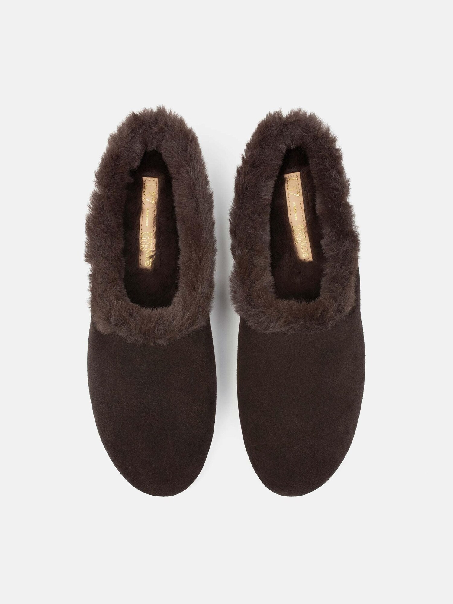 L37 HANDMADE SHOES Instappers 'ETERNAL SILENCE' bruin
