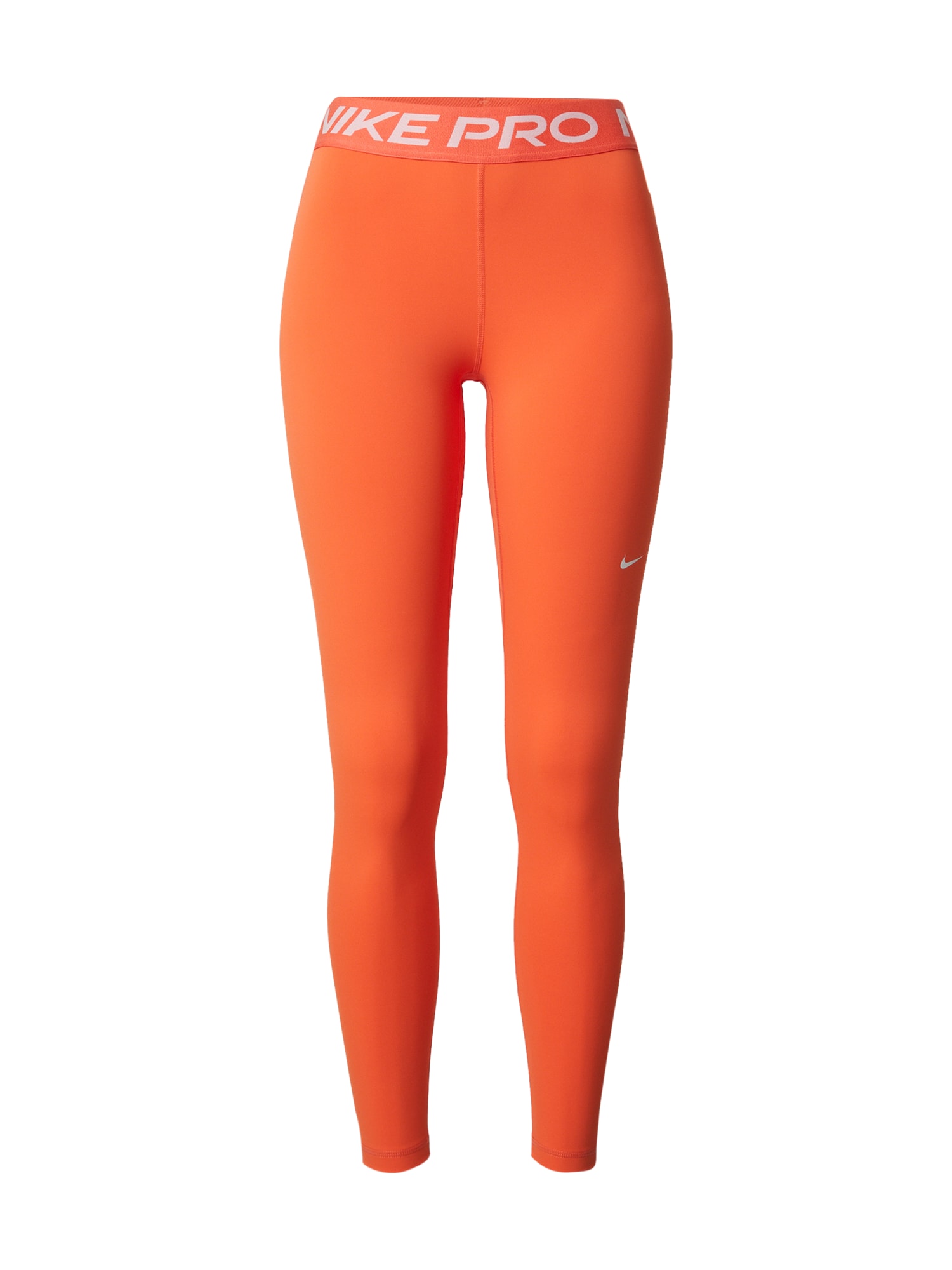 NIKE Pantaloni sport Pro  portocaliu / alb