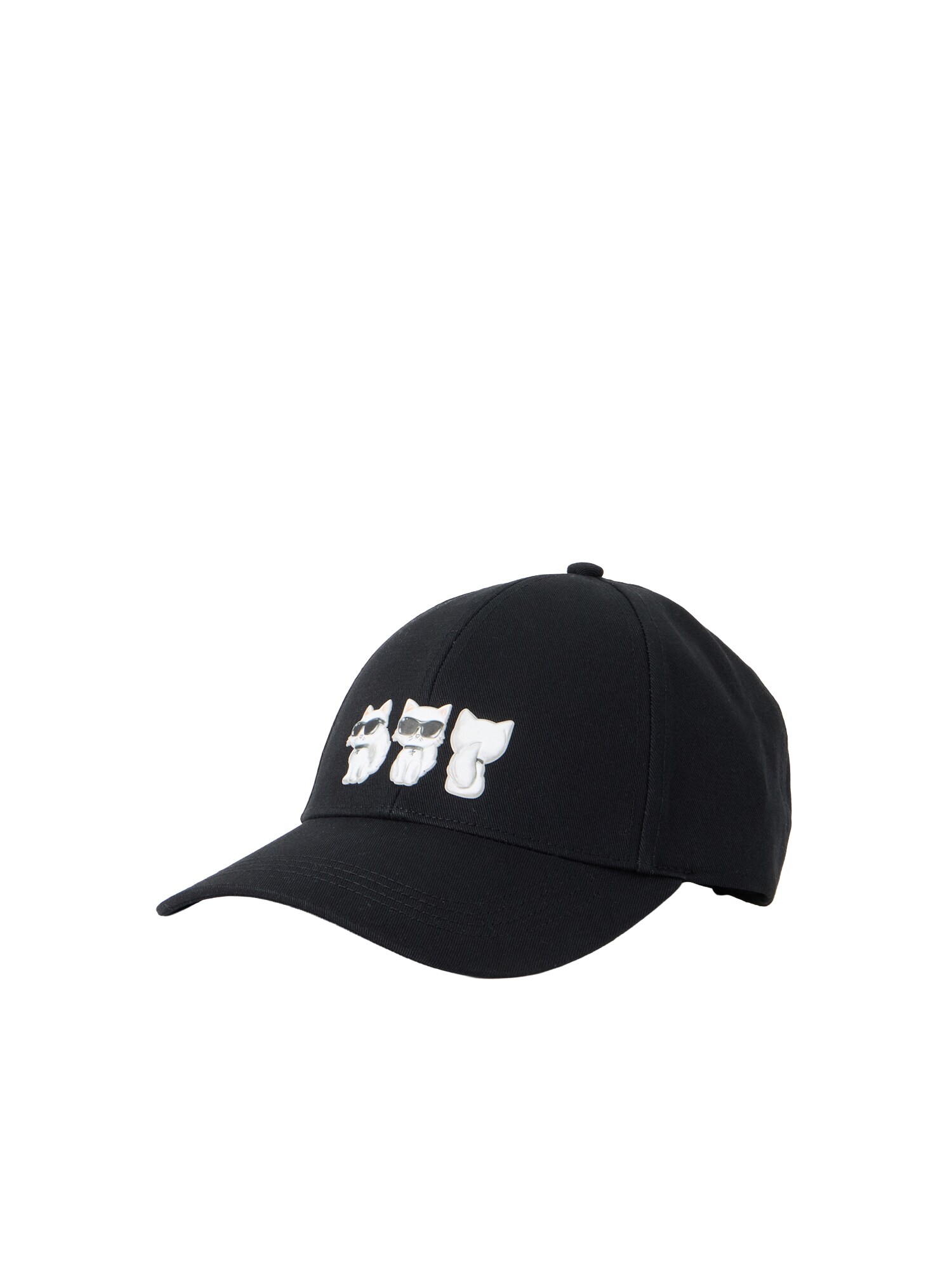 Karl Lagerfeld Čiapka 'Ikon'  čierna / biela