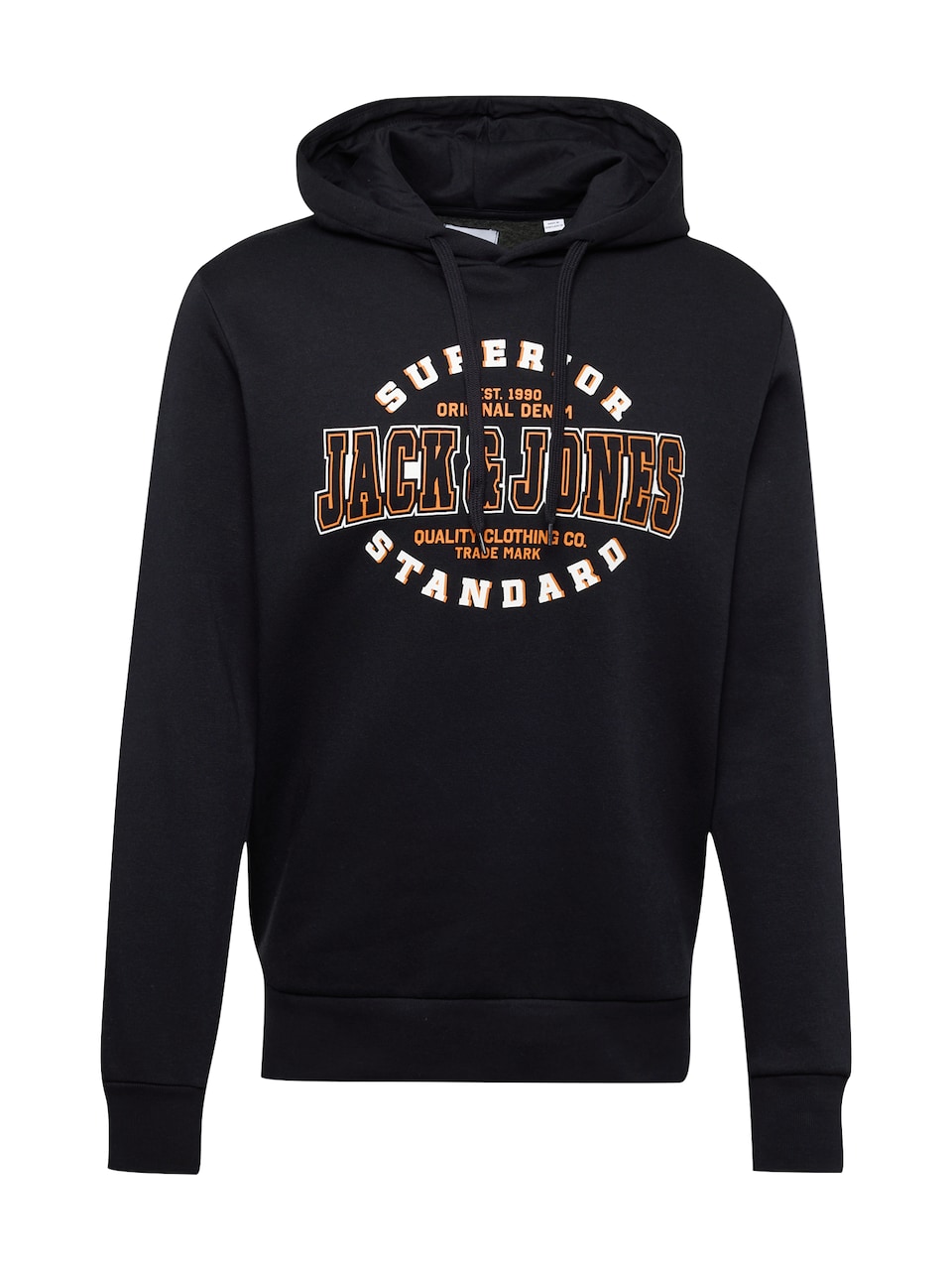 Sweatshirt orange / svart