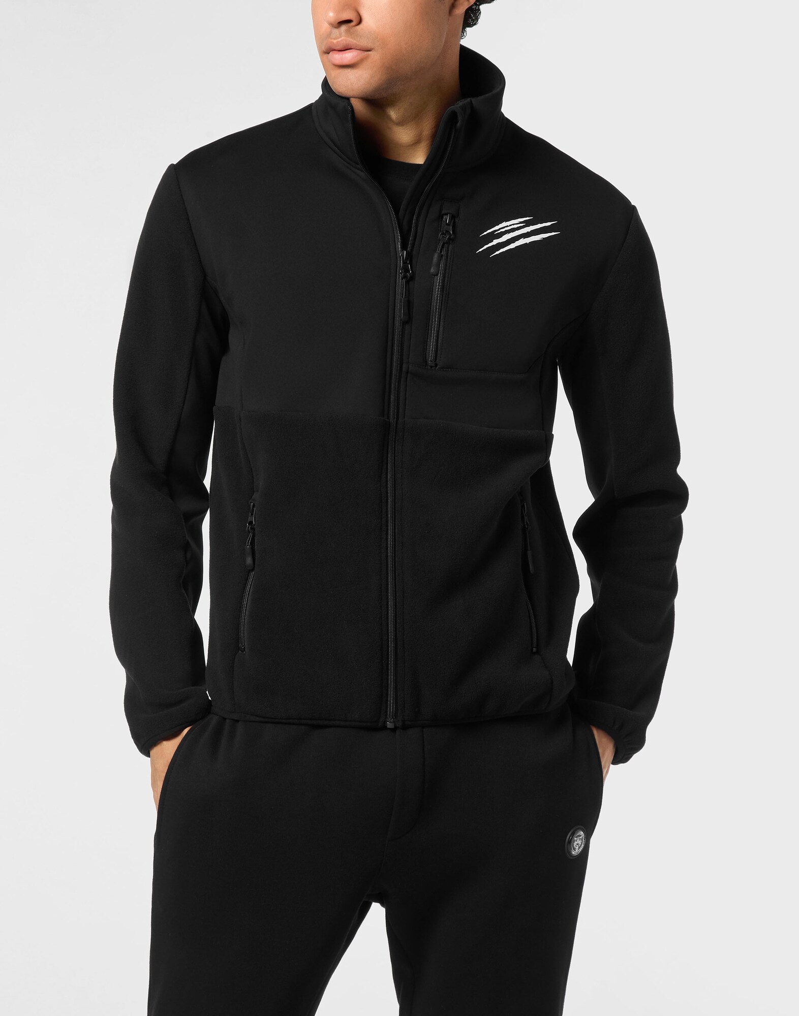 Plein Sport Chaqueta polar negro – imagen 2