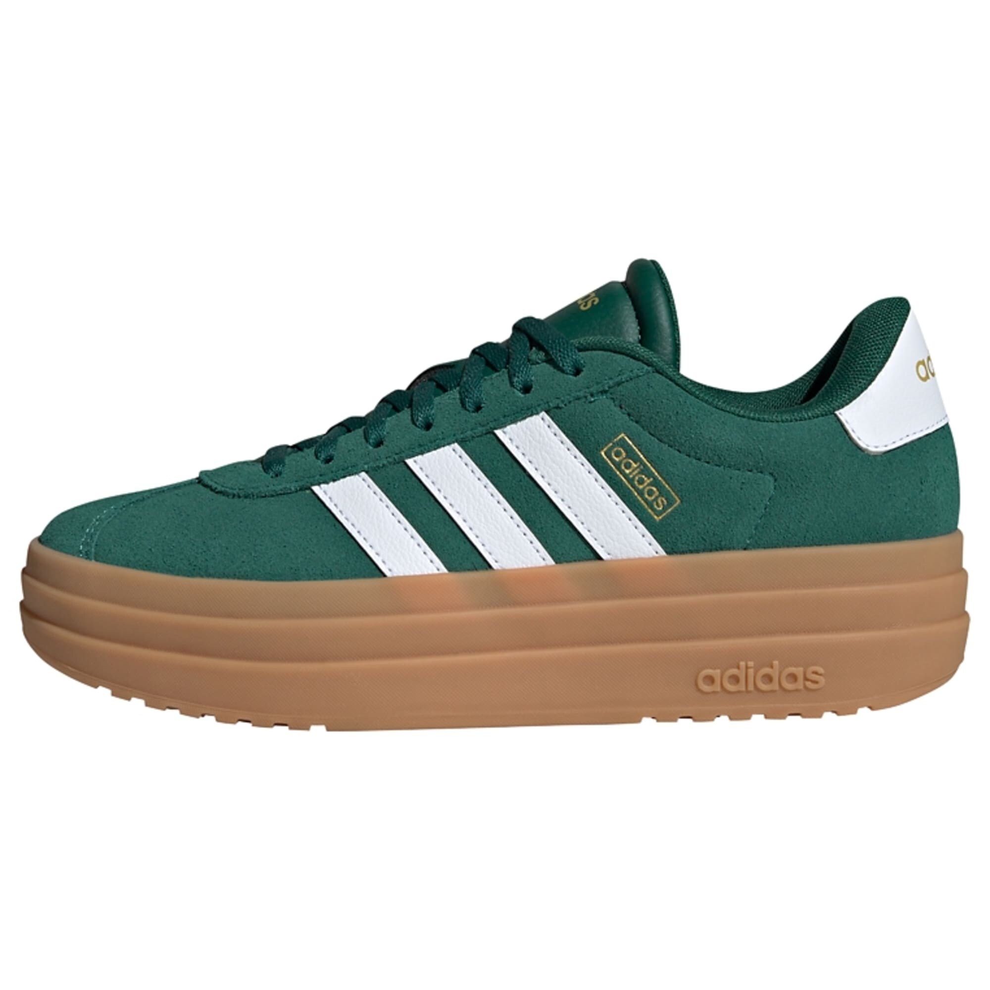 ADIDAS SPORTSWEAR Sneaker low VL Court Bold  auriu / verde smarald / alb