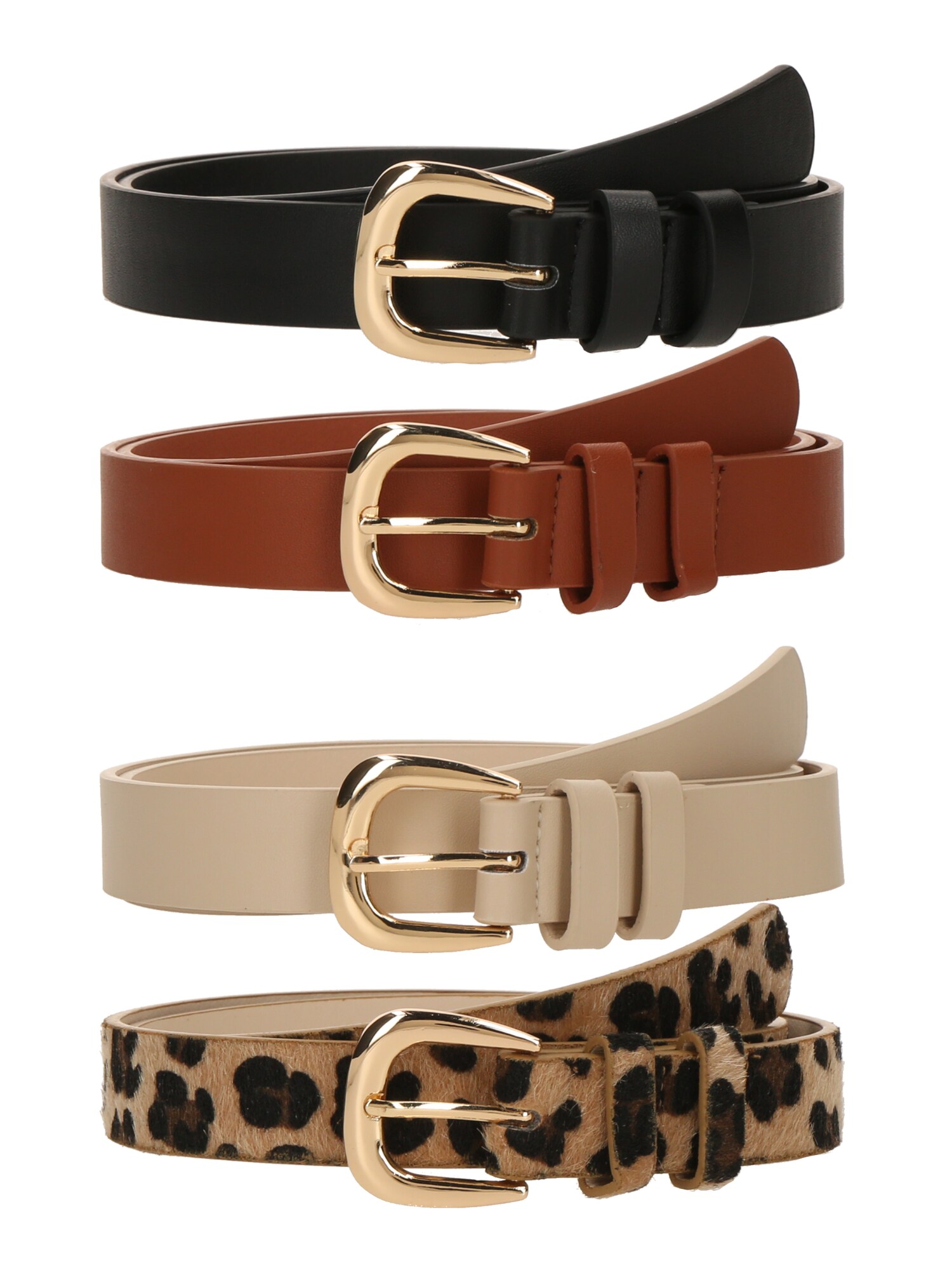 studioselect Curea  maro cămilă / bej deschis / maro / negru