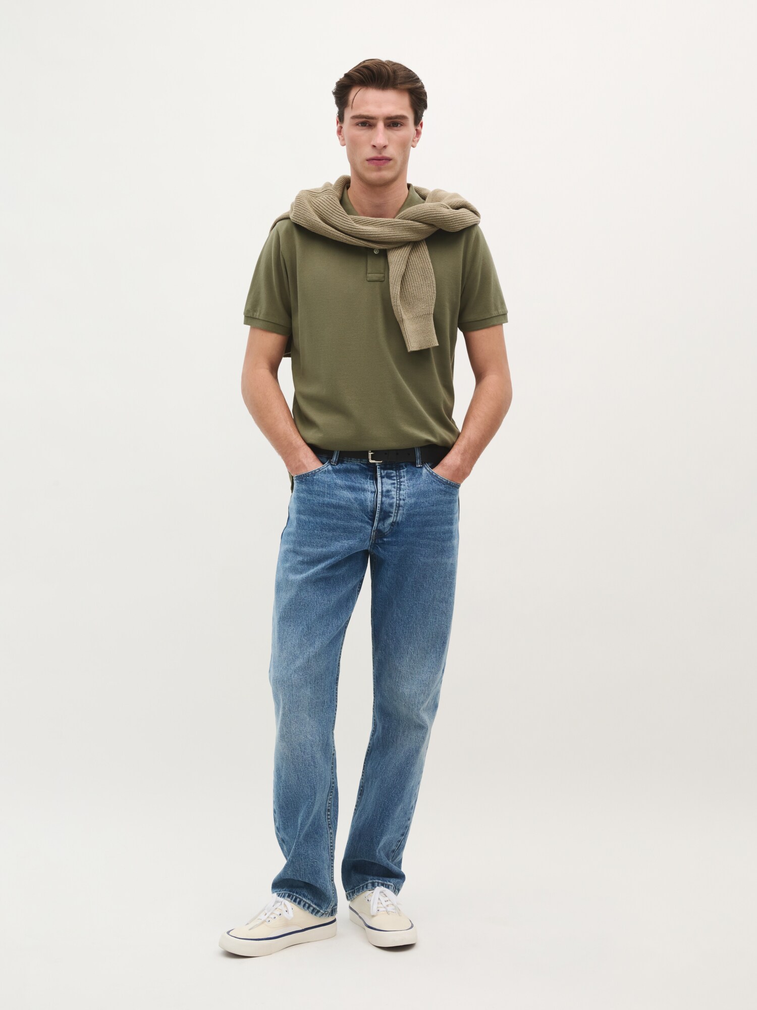 Scalpers Póló ' '  zöld / khaki termék 2. képe