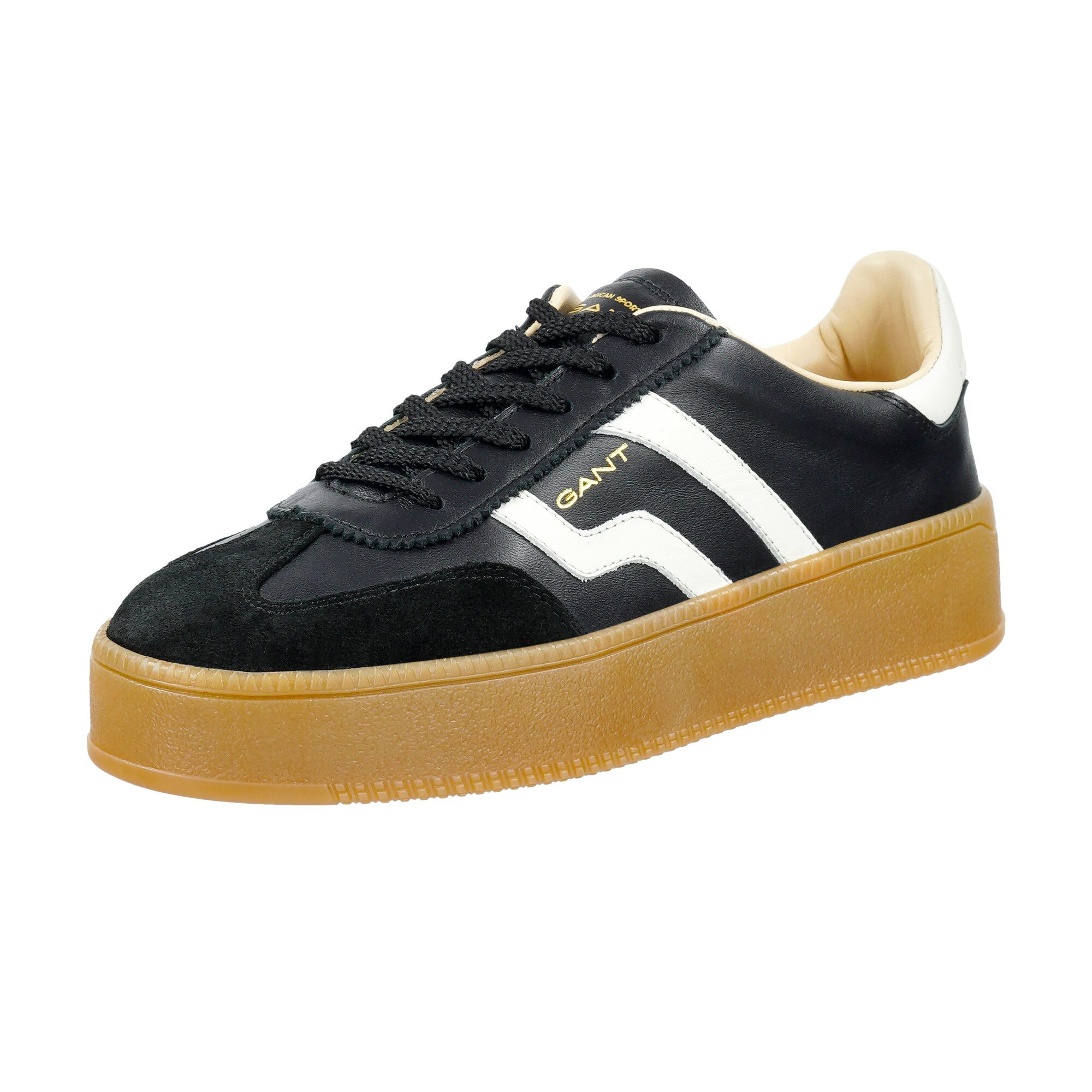 GANT Sneaker low Cuzmani  negru / alb