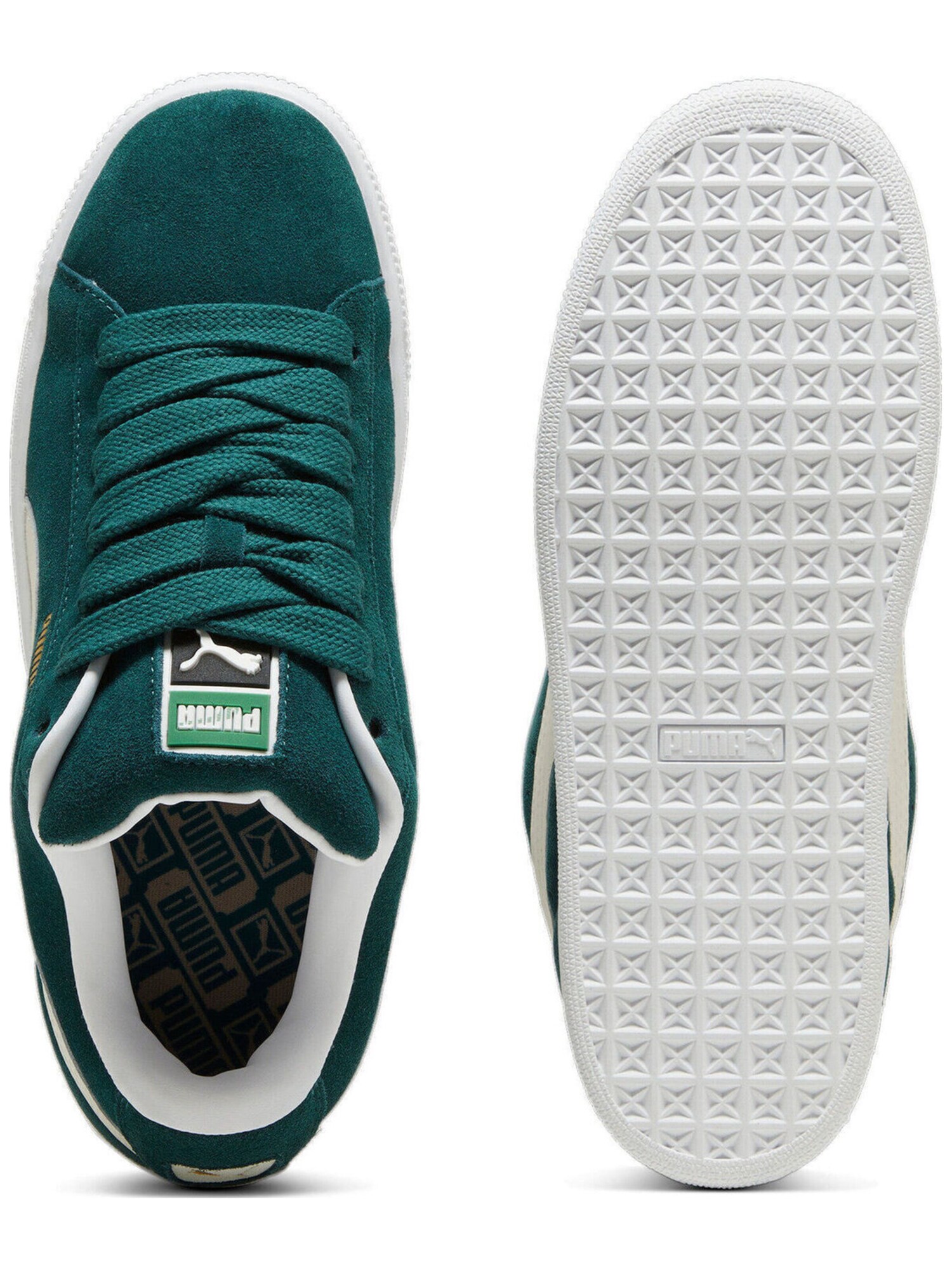 PUMA Zapatillas deportivas bajas  esmeralda / blanco lana – imagen 4