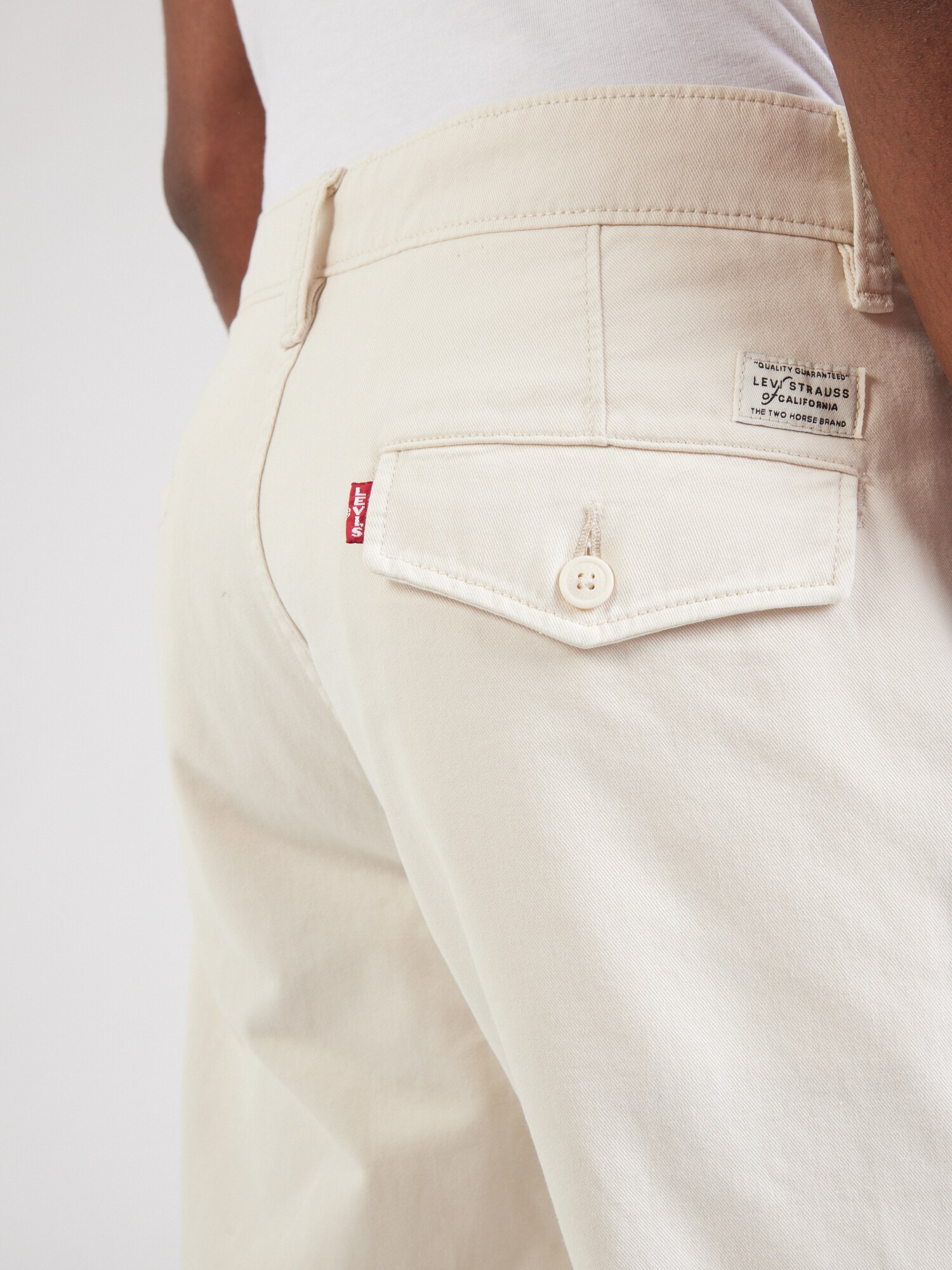 LEVI'S ® Chino nohavice 'AUTHENTIC' prírodná biela (obrázok 5)