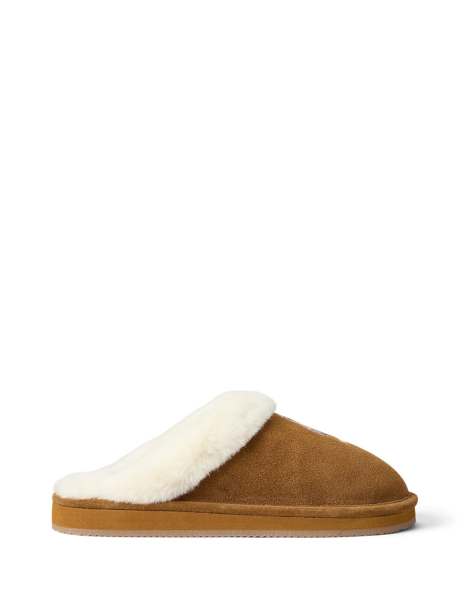 Polo Ralph Lauren Zapatillas de casa 'KAYLEIGH' camelo / azul / capuchino / blanco – imagen 1