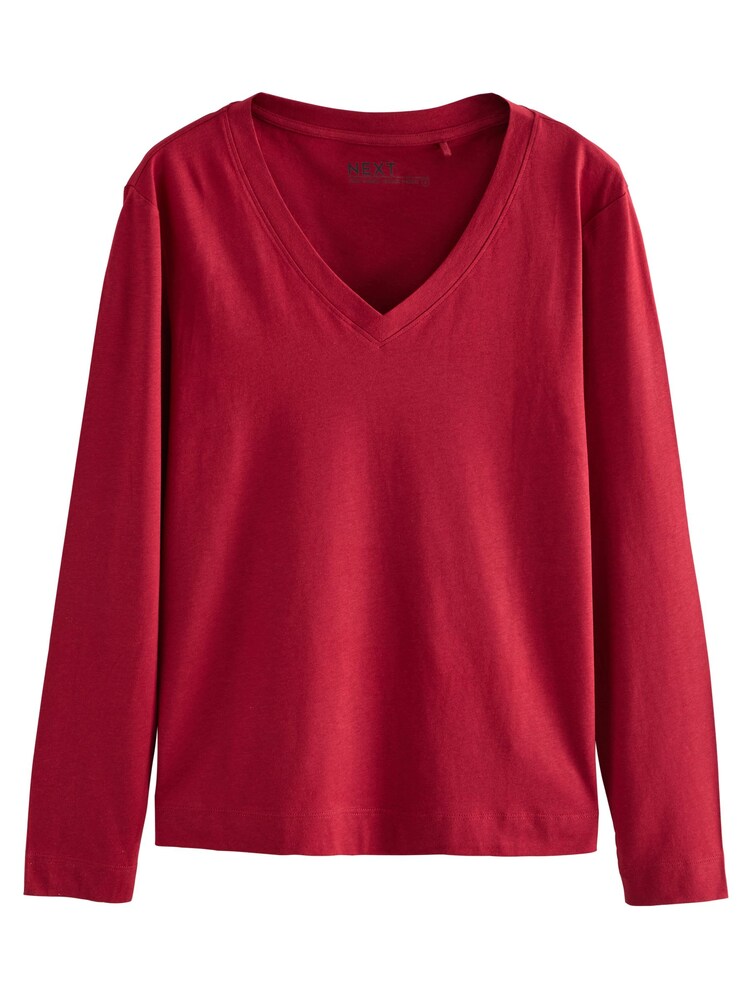 Next Shirt Damen Größe L kirschrot