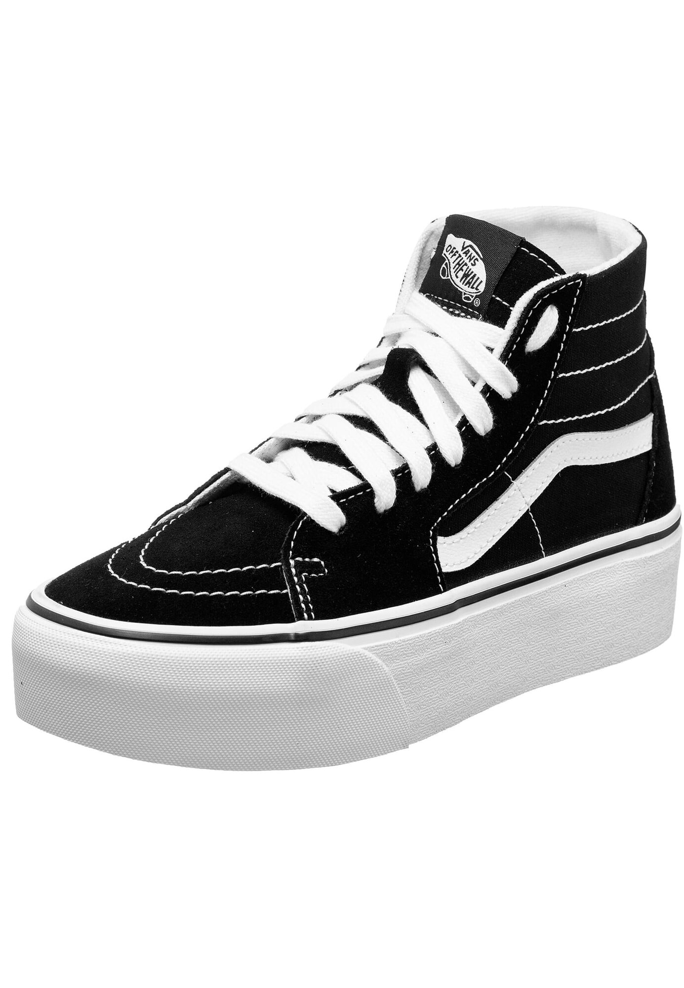 VANS Členkové tenisky 'Sk8-Hi'  čierna / biela