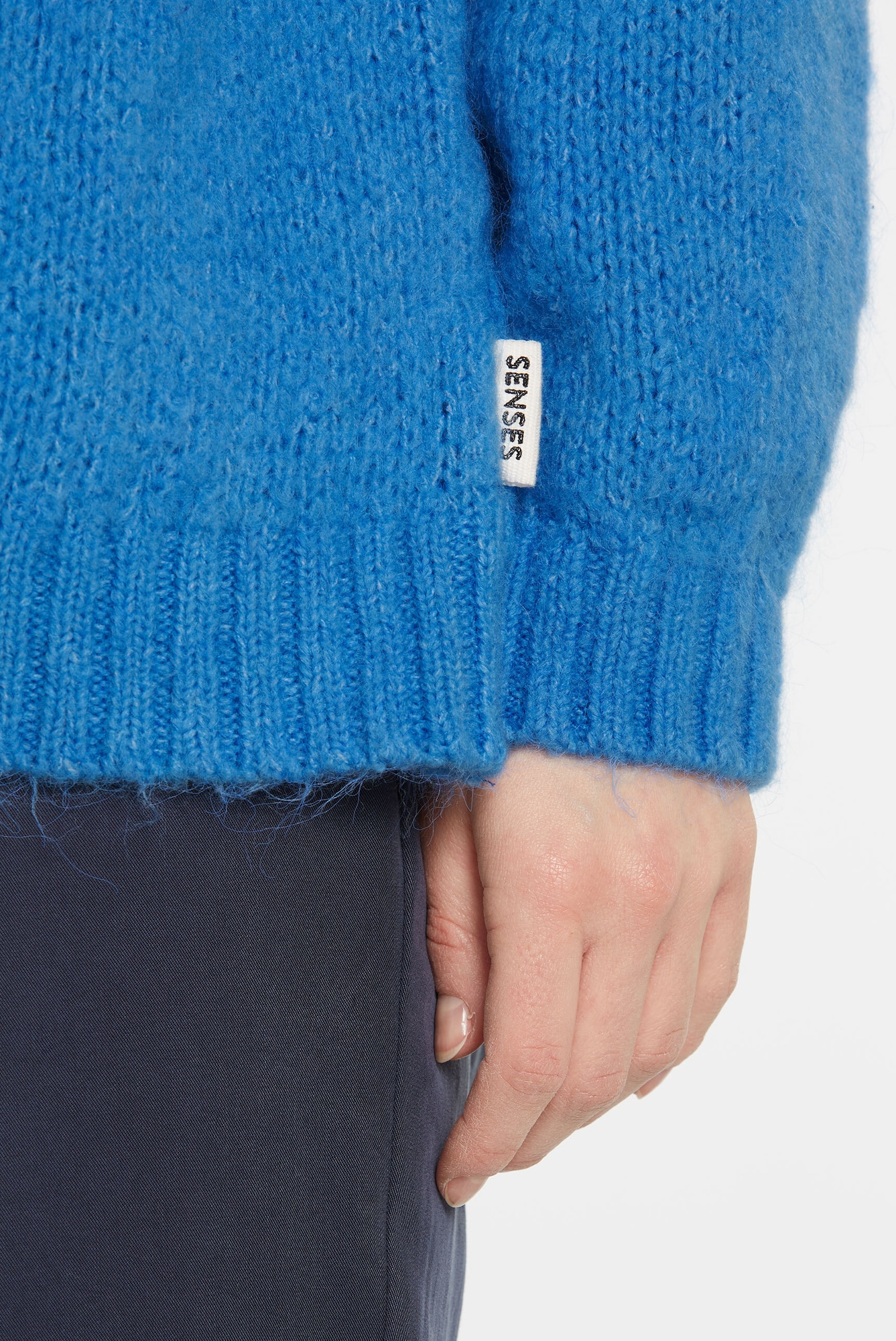 Thumbnail - Flauschiger, offener Kurz-Cardigan KH:EA