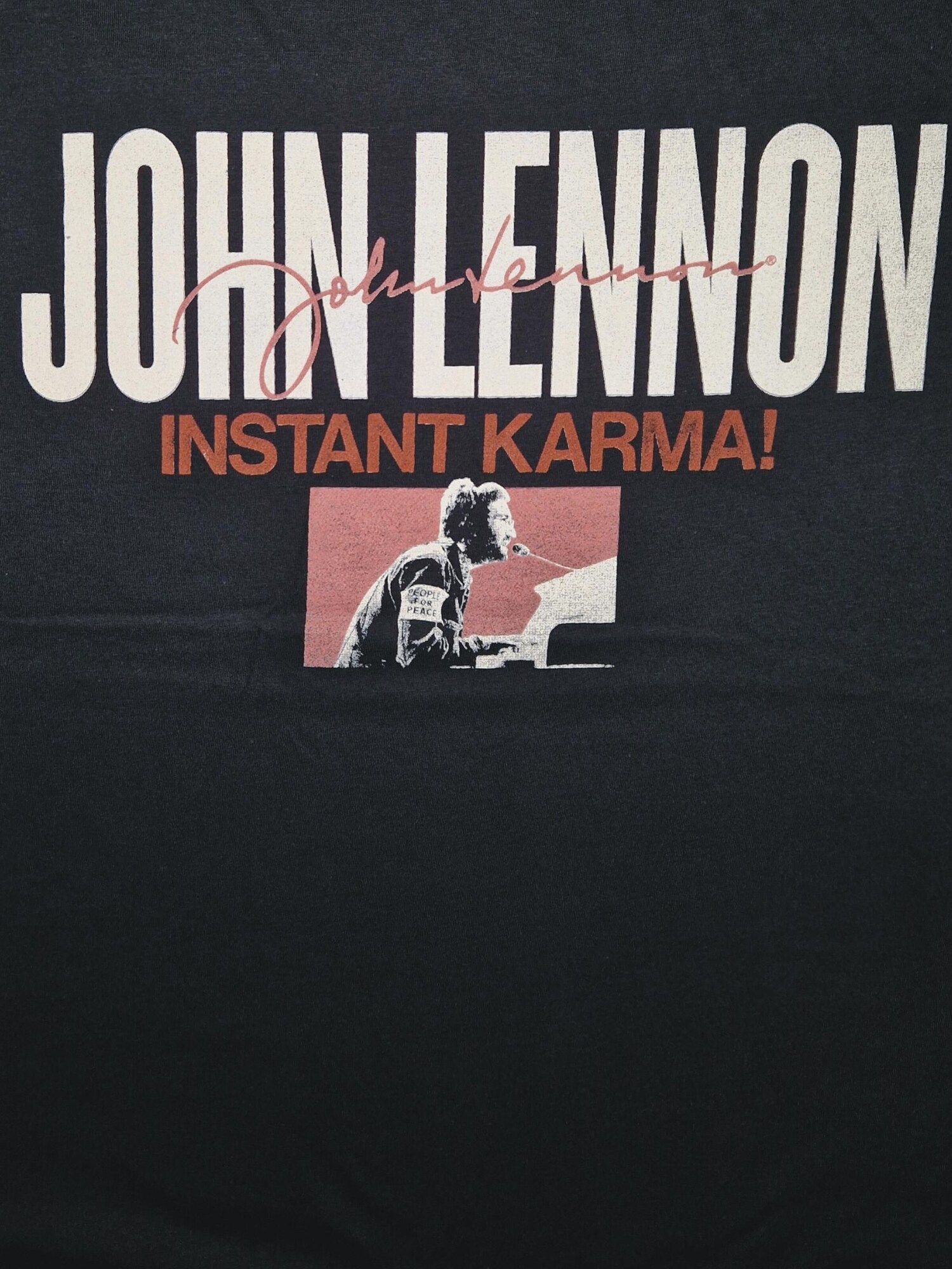 John Lennon Camiseta 'John Lennon Instant Charma T-Shirt'  negro – imagen 3