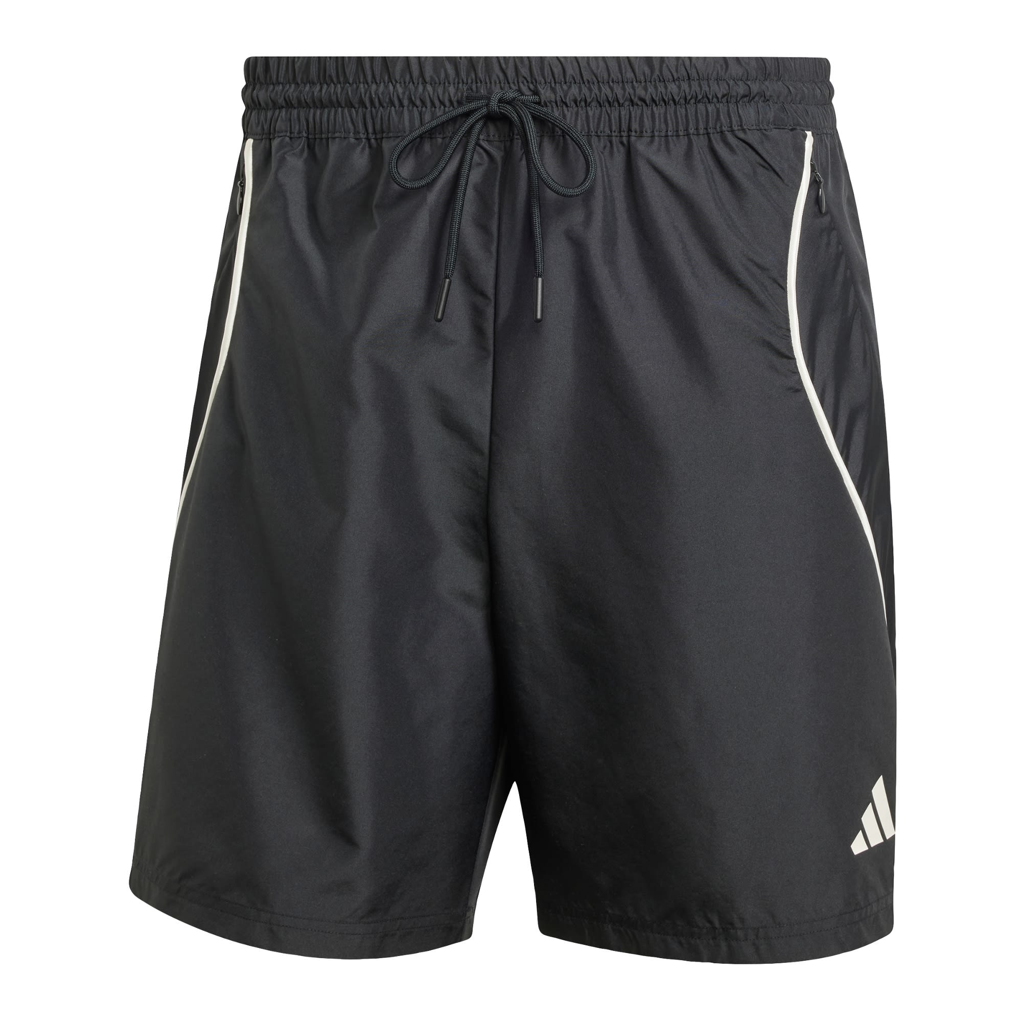 ADIDAS SPORTSWEAR Pantaloni sport Stadium  negru / alb