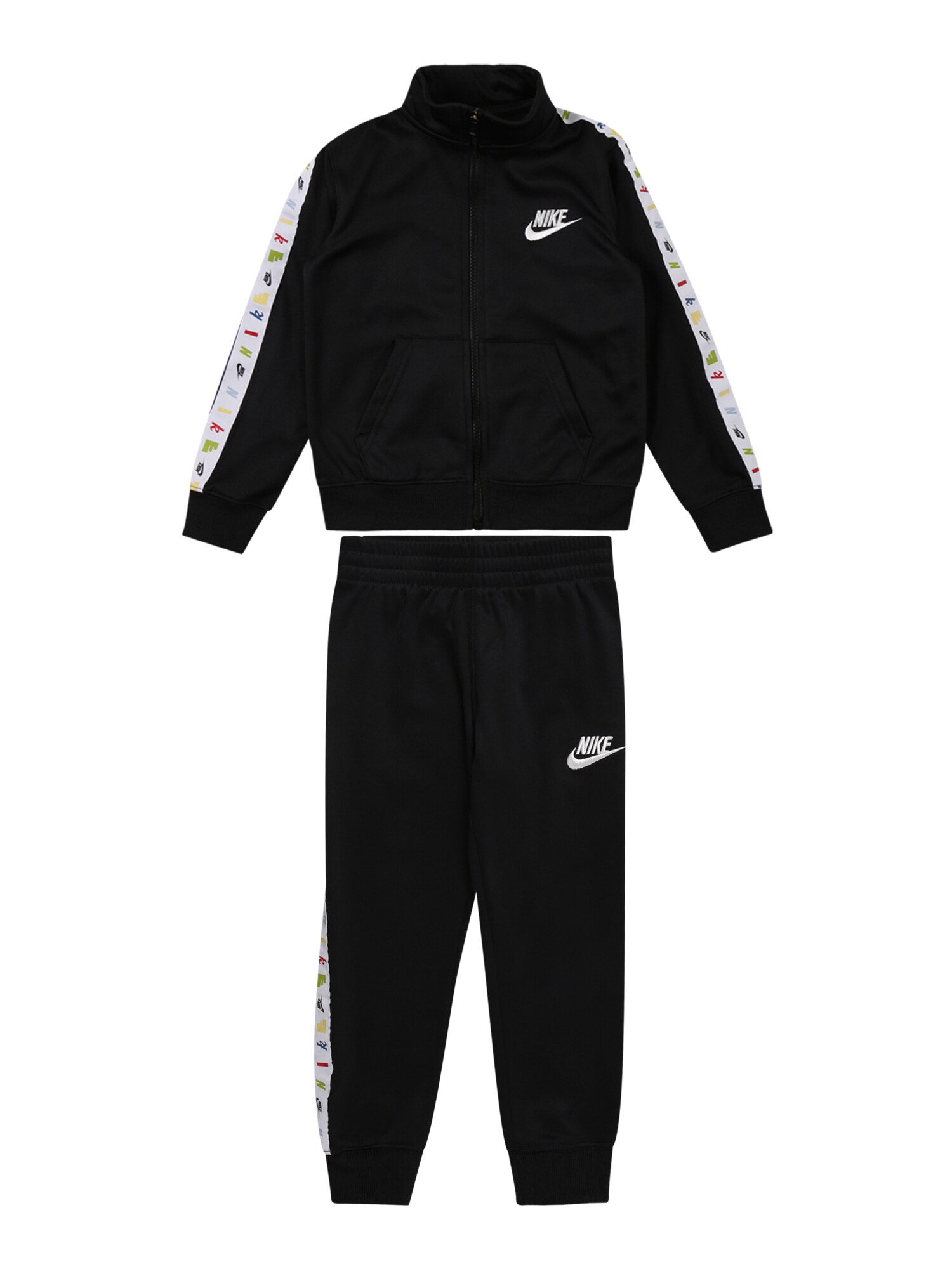 Nike Sportswear Jogging ruhák 'CLUB'  alma / sárgabarack / fekete / fehér