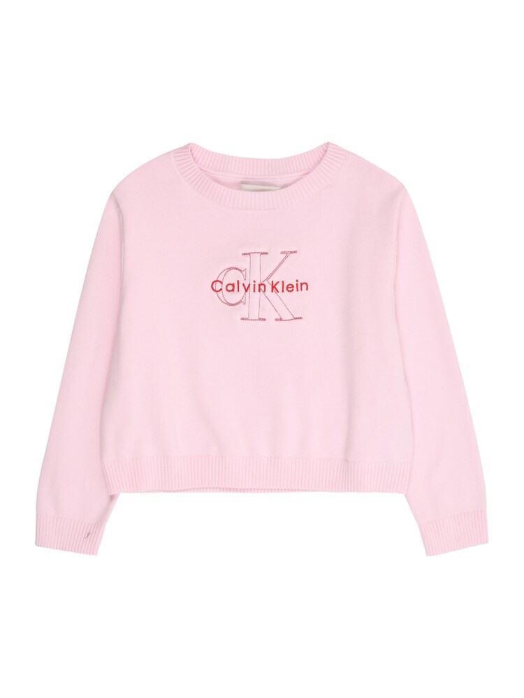 Calvin Klein Jeans Pullover Mädchen Größe 104 rosa / rot