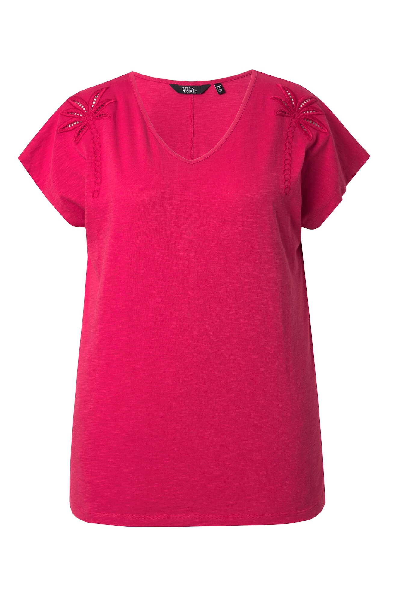 Ulla Popken Tricou  roz zmeură