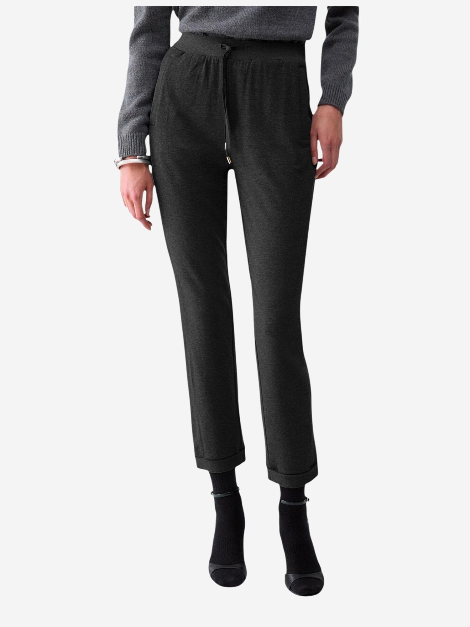 Liu Jo Pantalón deportivo 'ECS PANT.FELPA LUNGO TF6143 FS576' negro – imagen 2