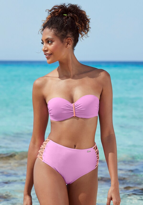 VENICE BEACH, Bikini nadrágok, lila, 4 kép a 4 közül