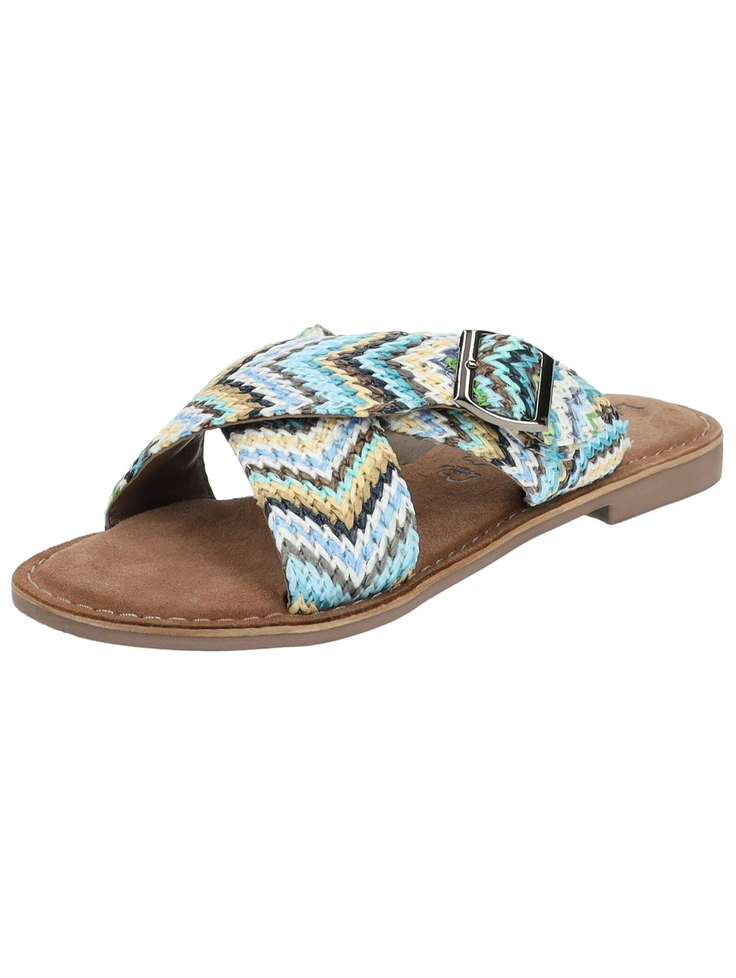 Lazamani Muiltjes Beige / Marine / Lichtblauw / Wit
