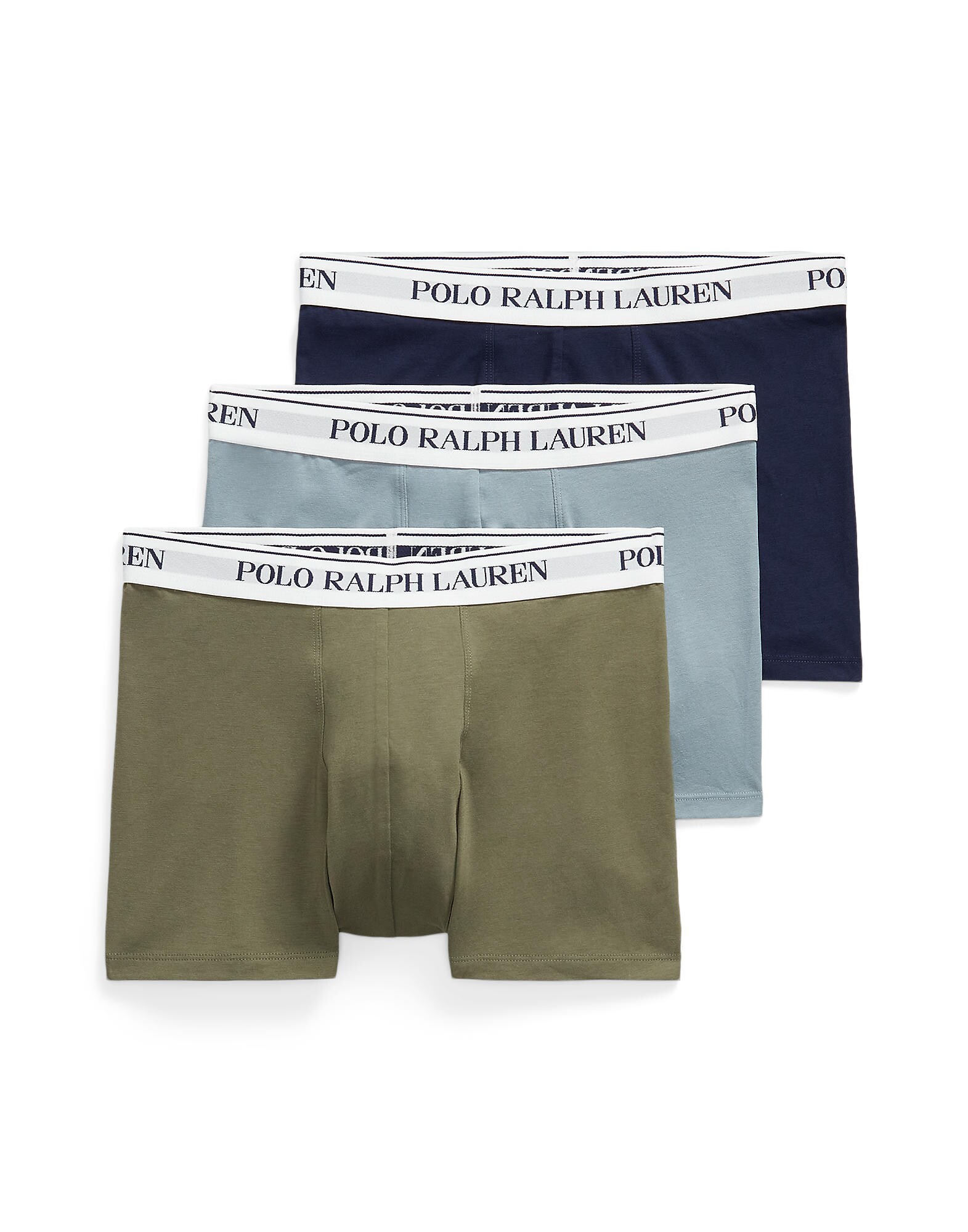 Polo Ralph Lauren Boxeri Classic bleumarin / albastru porumbel / oliv / alb