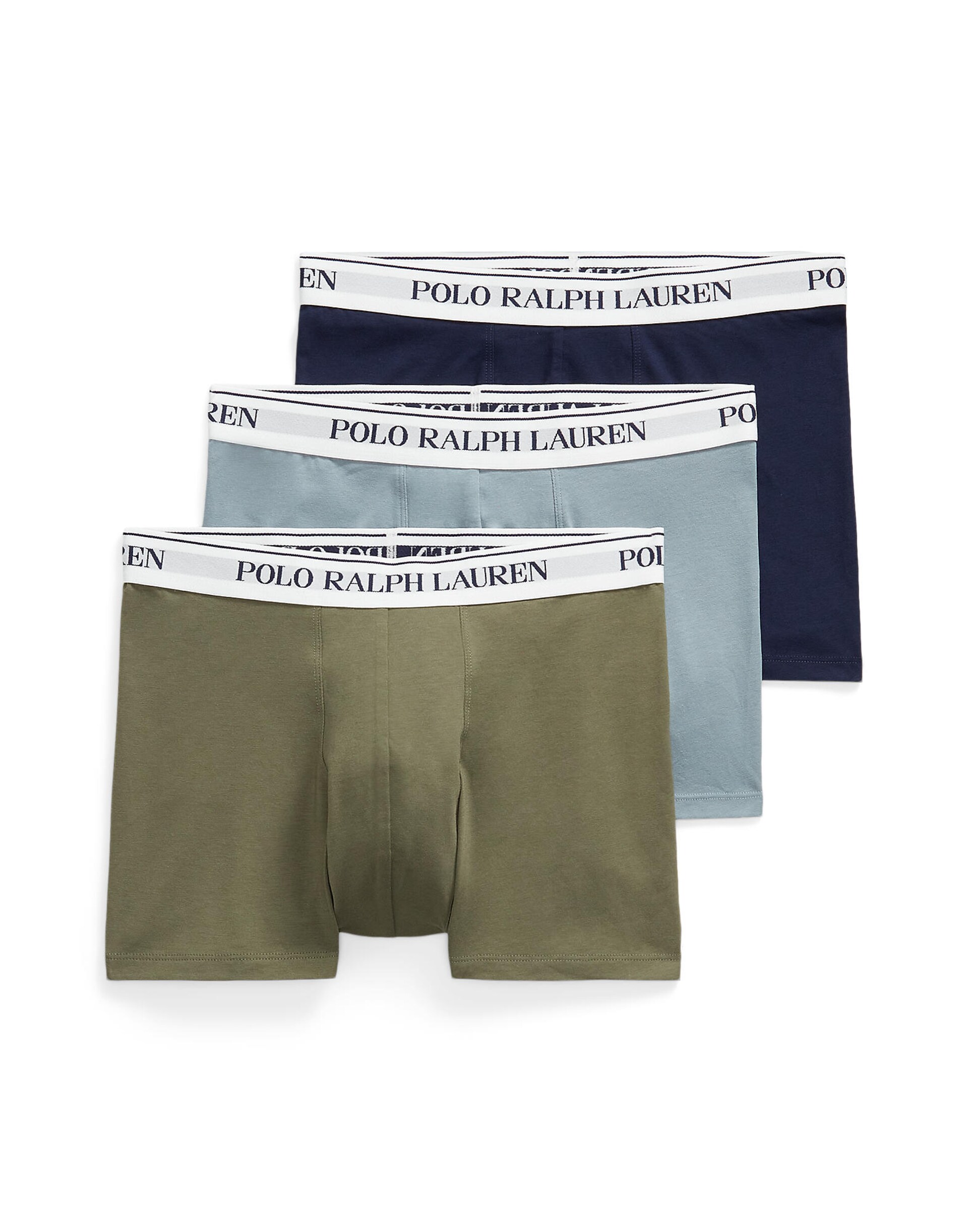 Polo Ralph Lauren Boxershorts 'Classic' marinblå / duvblå / oliv herr