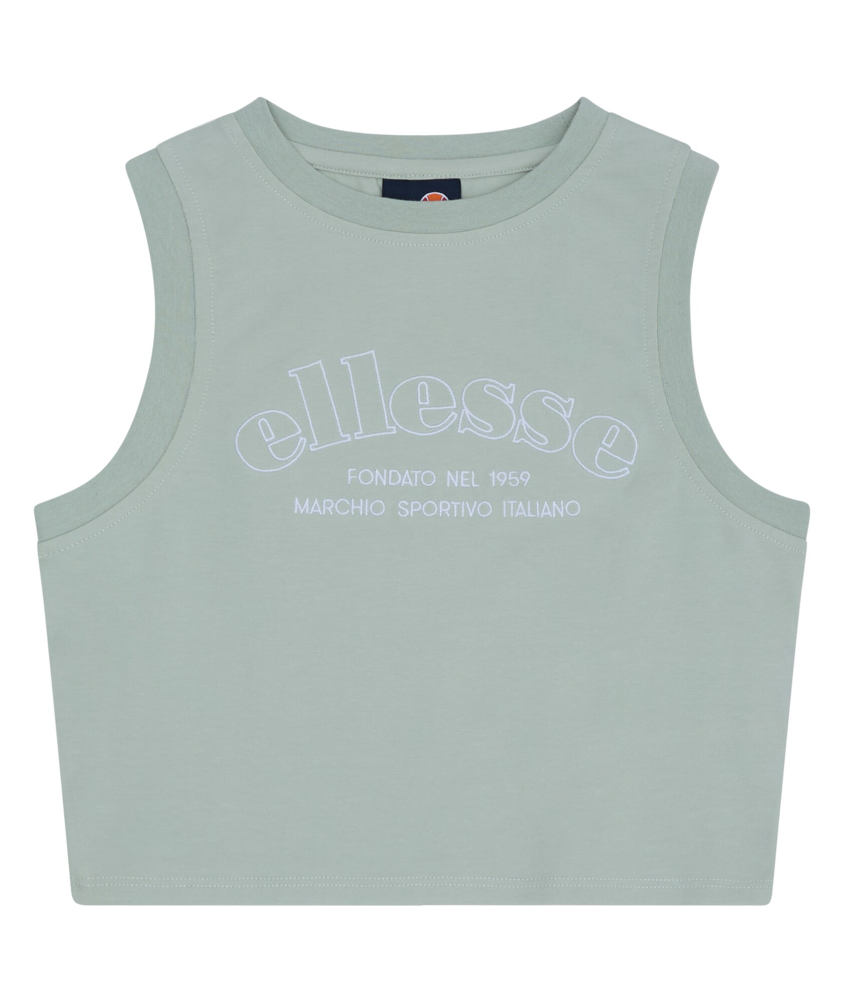 ELLESSE Top Brixen  verde mentă / alb