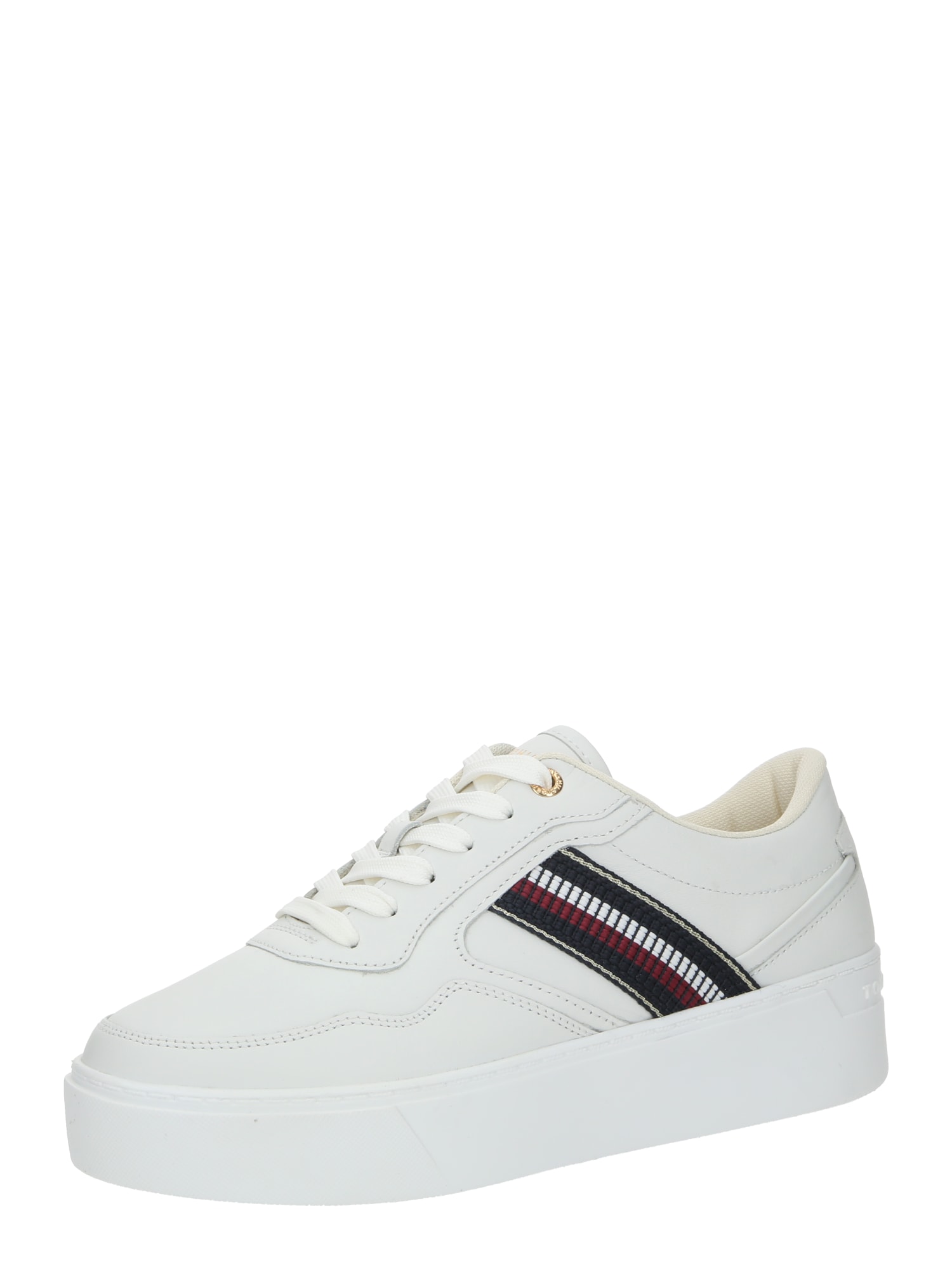 TOMMY HILFIGER Sneaker low  bleumarin / roșu / alb