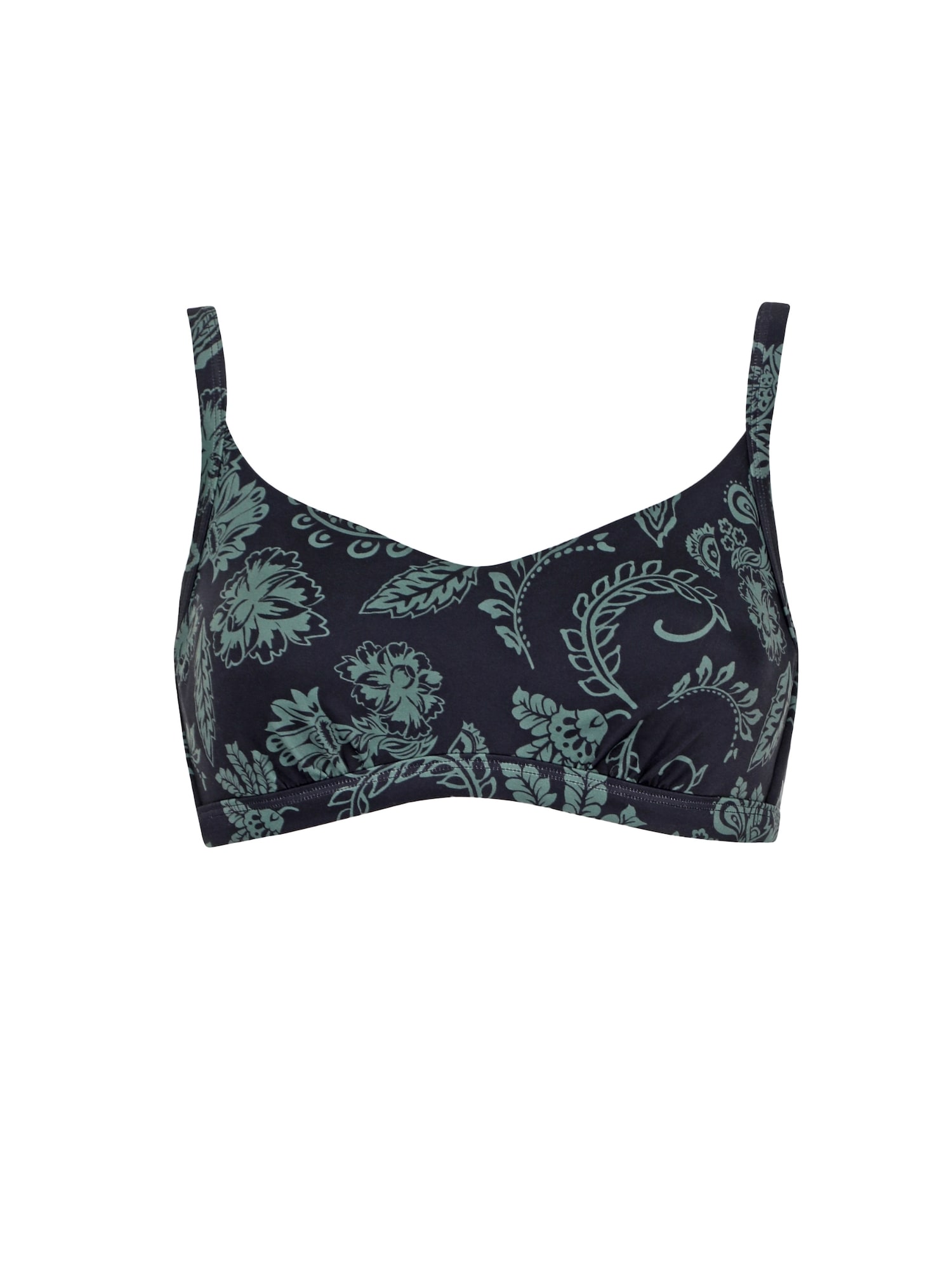VIVID Sutien costum de baie  albastru închis / verde