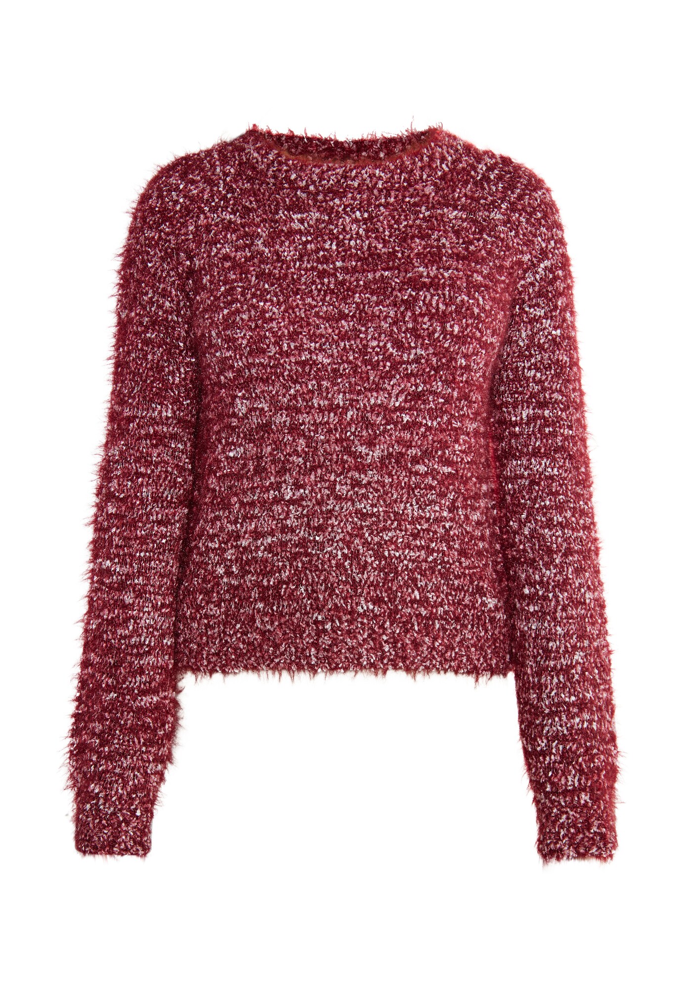 Usha Pulover Lurea  roșu amestecat / alb