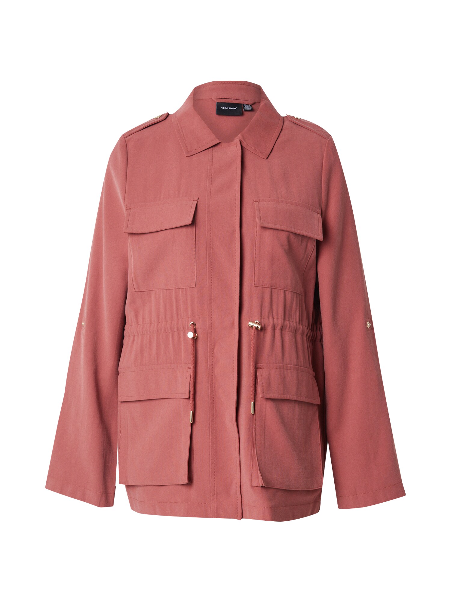 VERO MODA Prechodná parka 'VMJAZZ' čerešňová