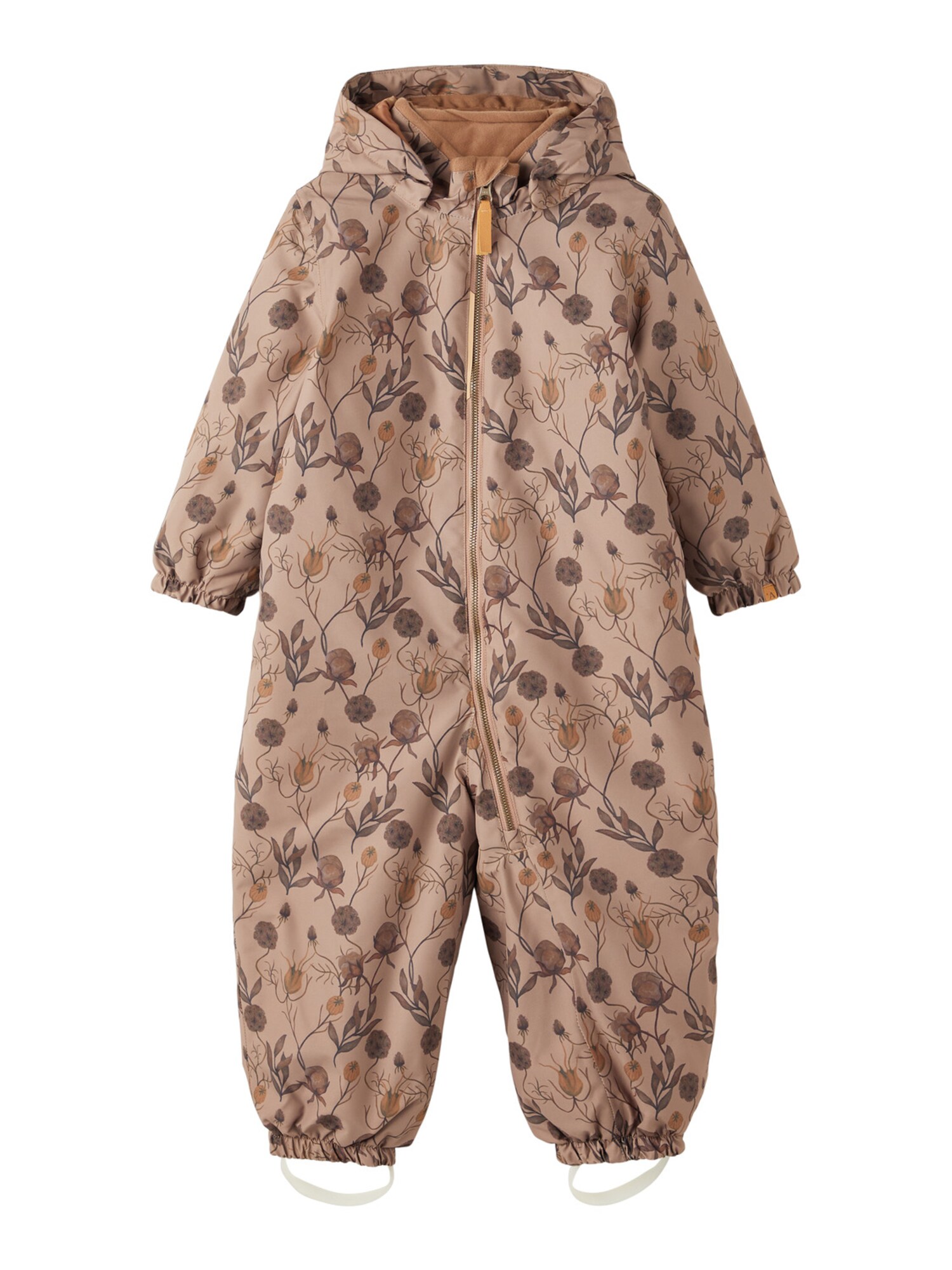 Lil ' Atelier Kids Fato funcional 'SNOW'  castanho / mostarda