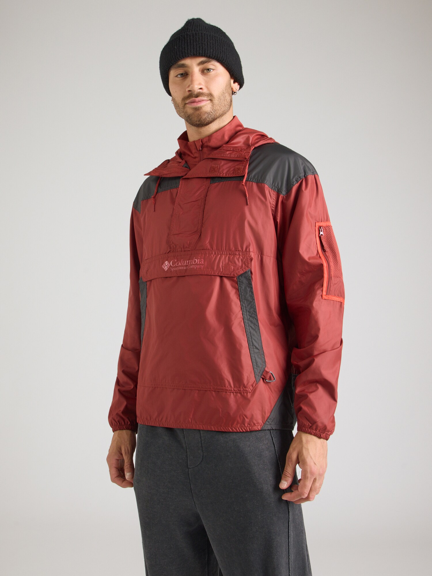 COLUMBIA Chaqueta de montaña 'Challenger™ II'  grafito / rojizo – imagen 3