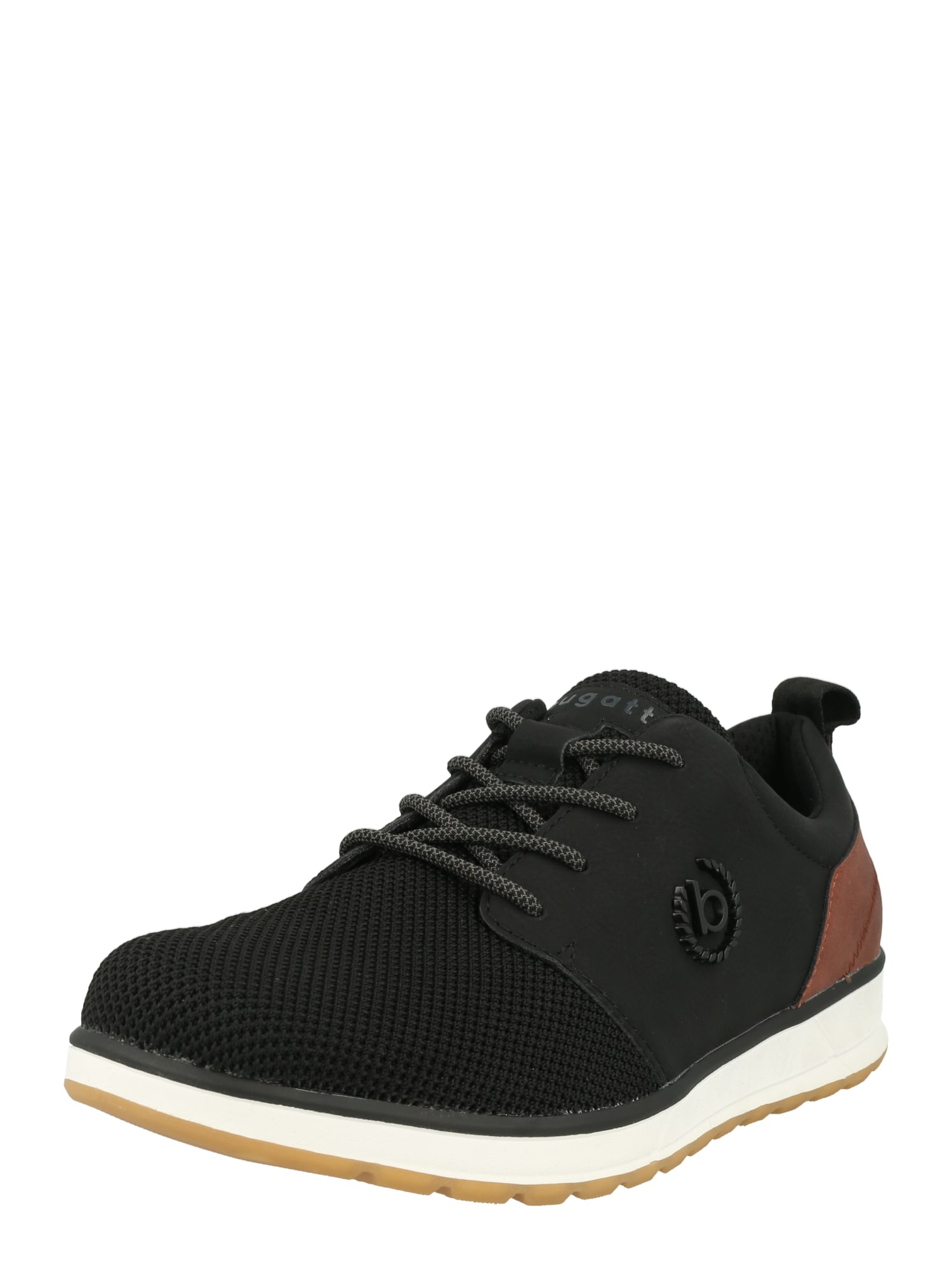 bugatti Sneaker low Artic  maro ruginiu / negru